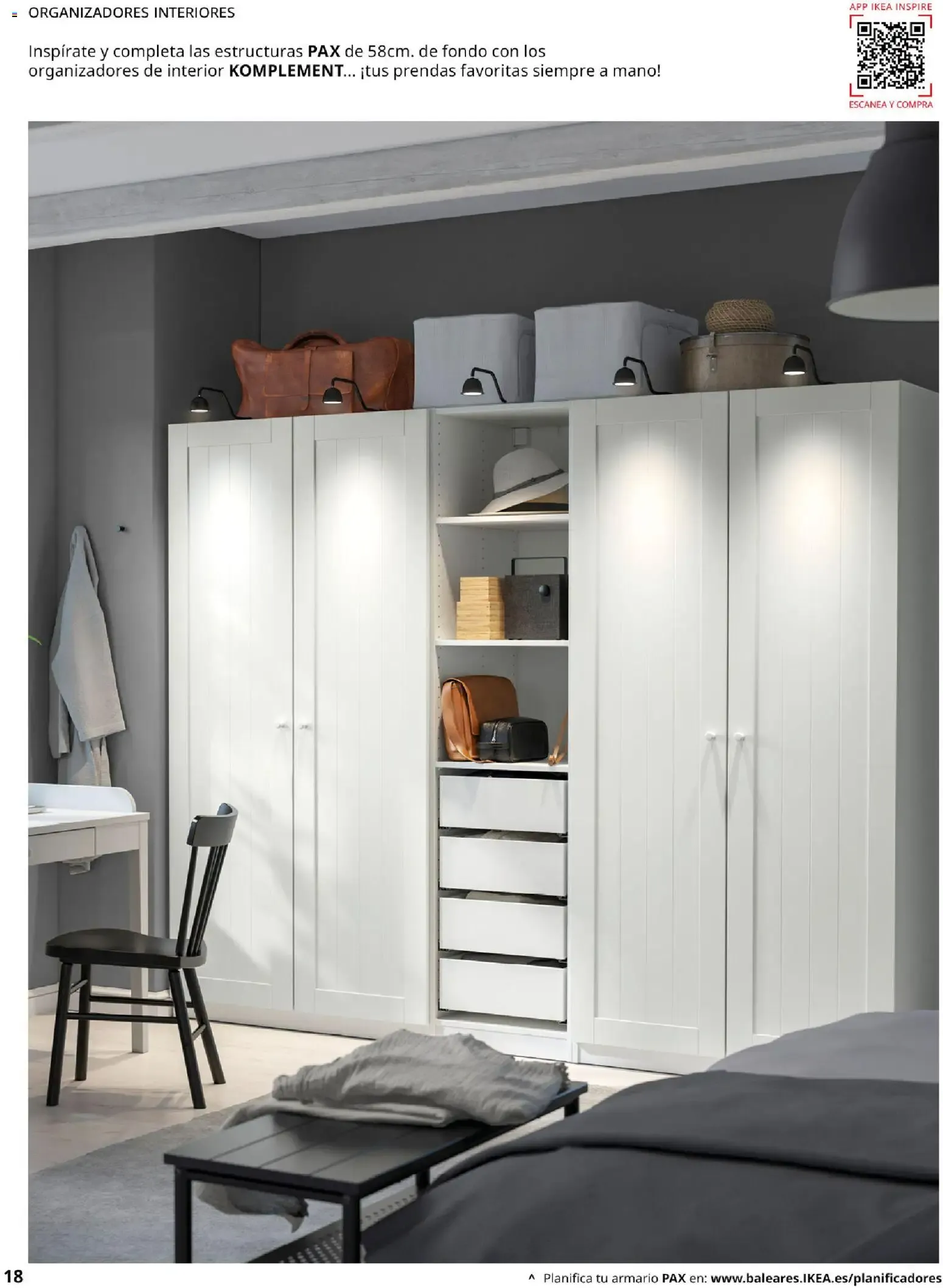 Catálogo de Guía de compra PAX y KOMPLEMENT - Sistema de armarios IKEA 1 de septiembre al 31 de enero 2027 - Página 18