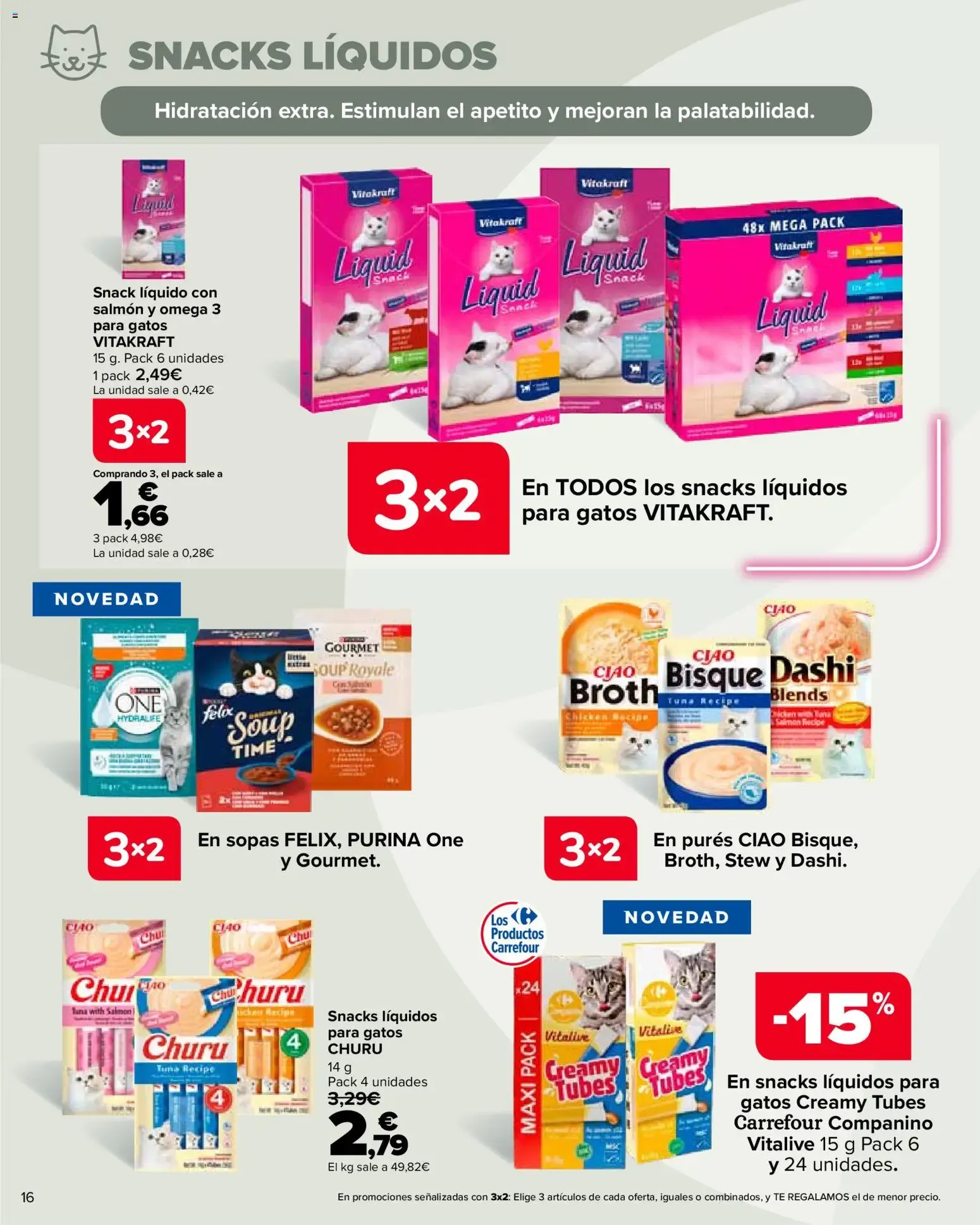 Catálogo de Carrefour Mascotas del 27 de Octubre al 12 de Noviembre 27 de octubre al 12 de noviembre 2026 - Página 16
