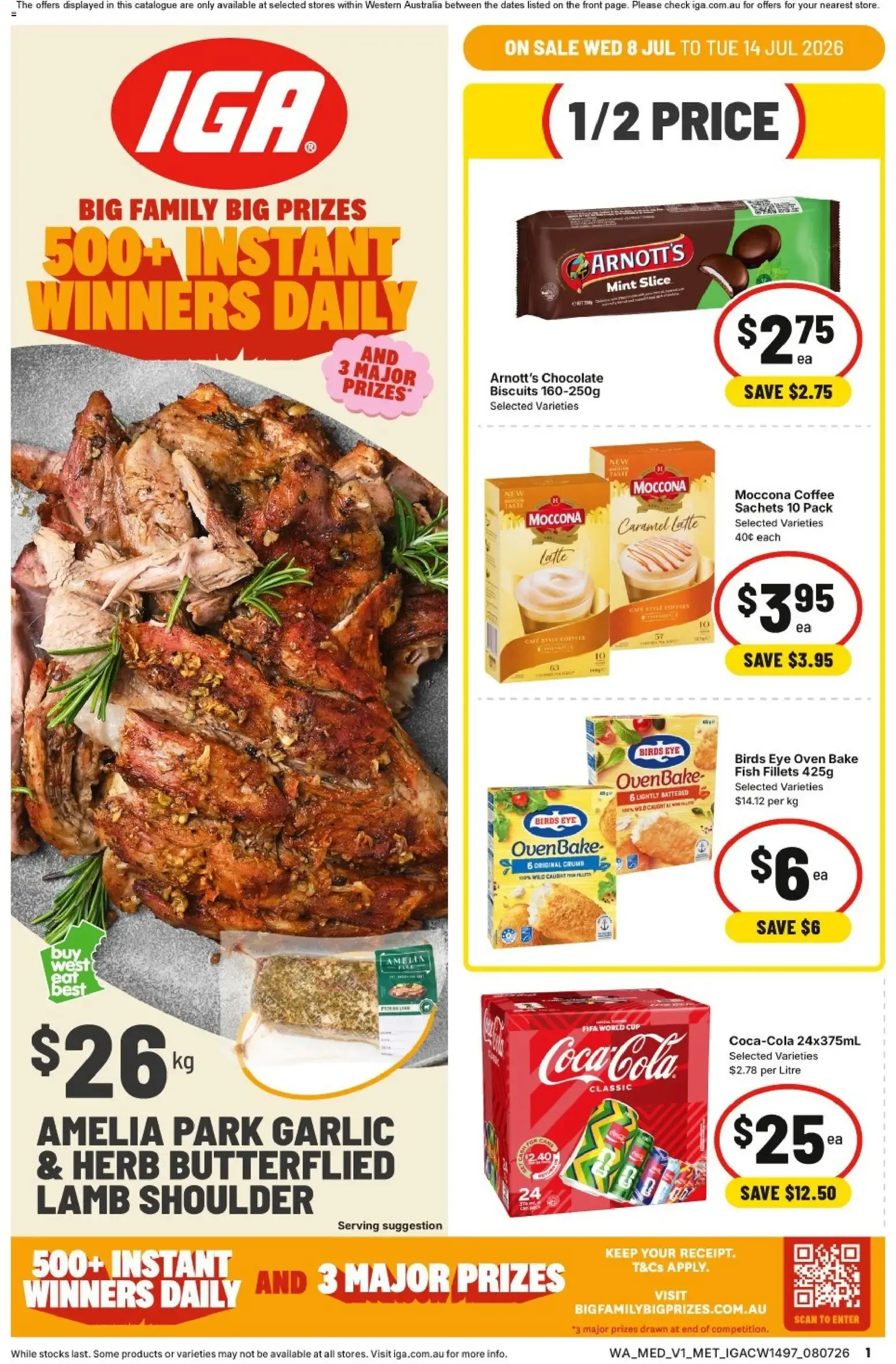 IGA catalogue valid from 08/07/2026 > Online Australia - Catalogue valid from 8 July to 14 July 2026 - page 1