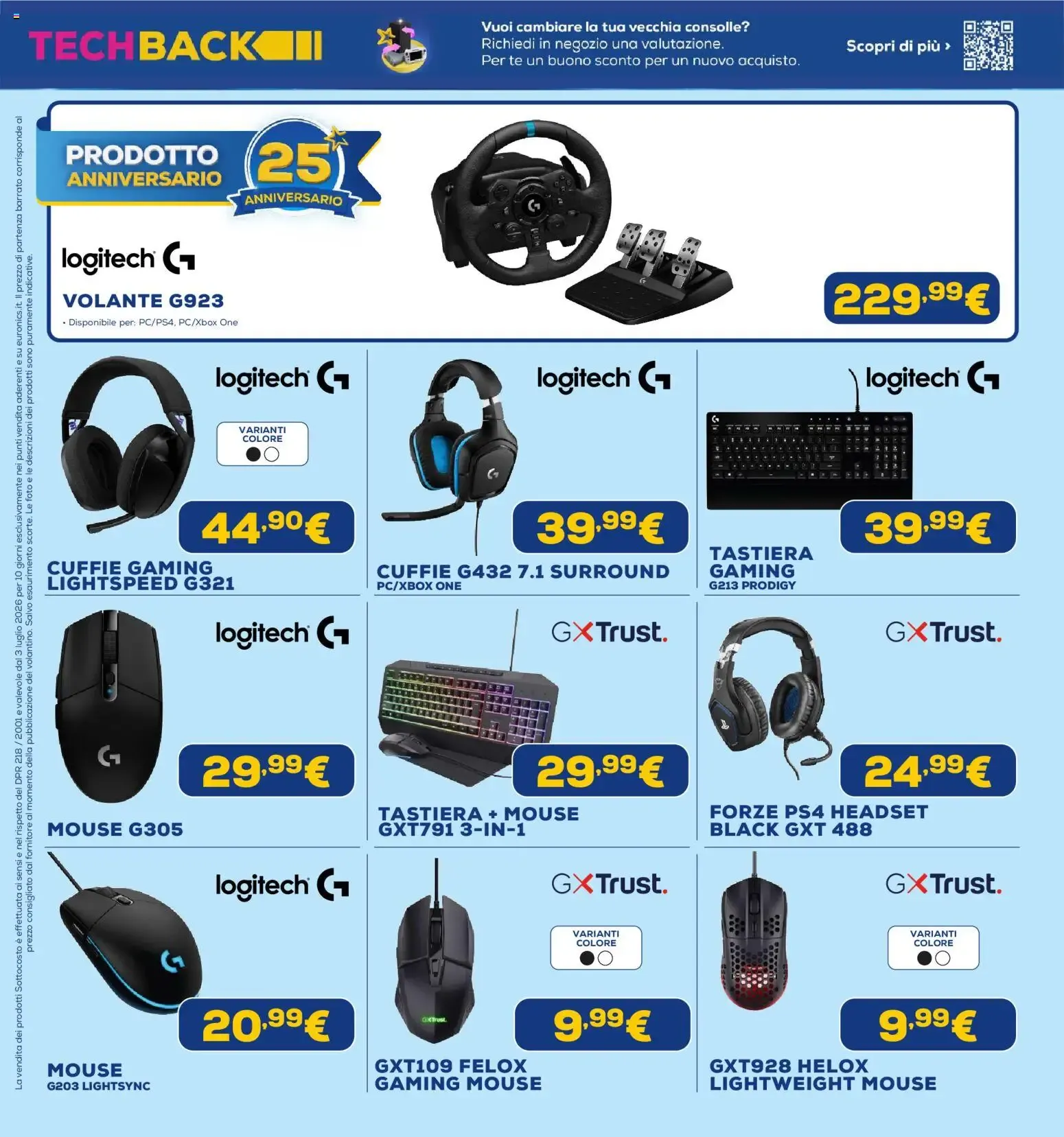 Euronics SOTTO COSTO - Dal 3 al 12 Luglio da 3 luglio a 12 luglio di 2026 - Pagina del volantino 30