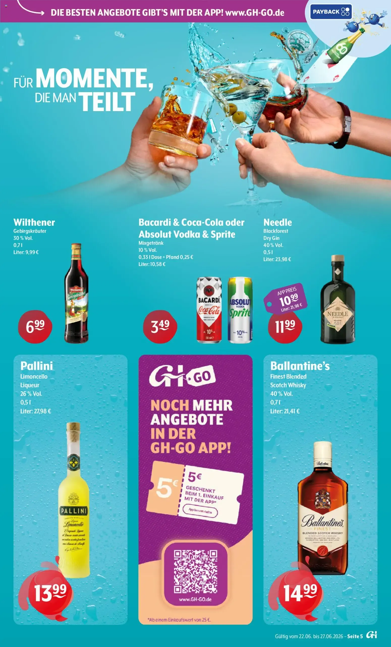 Getränke Hoffmann Jubiläumsdeals von 22. Juni bis 27. Juni 2026 - Prospekt seite 5
