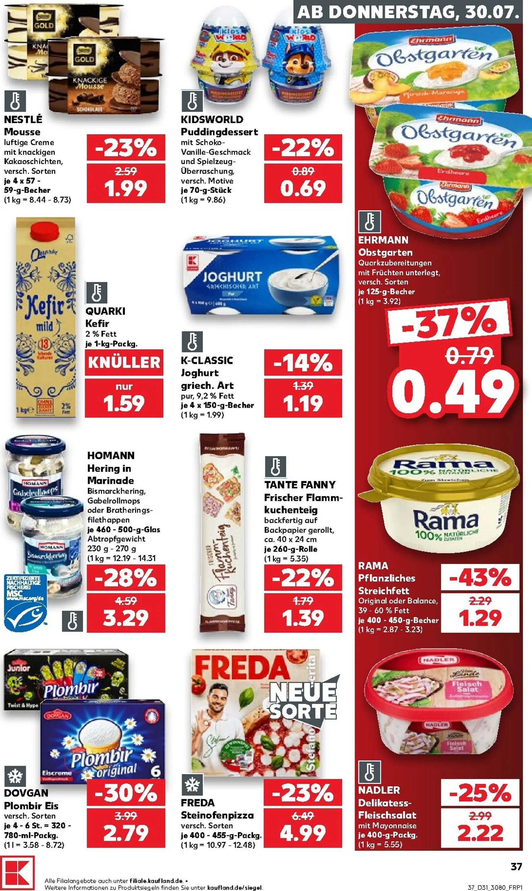 Neuer Kaufland Prospekt – von Donnerstag 30.07.2026 bis Mittwoch 05.08.2026 von 30. Juli bis 5. August 2026 - Prospekt seite 38