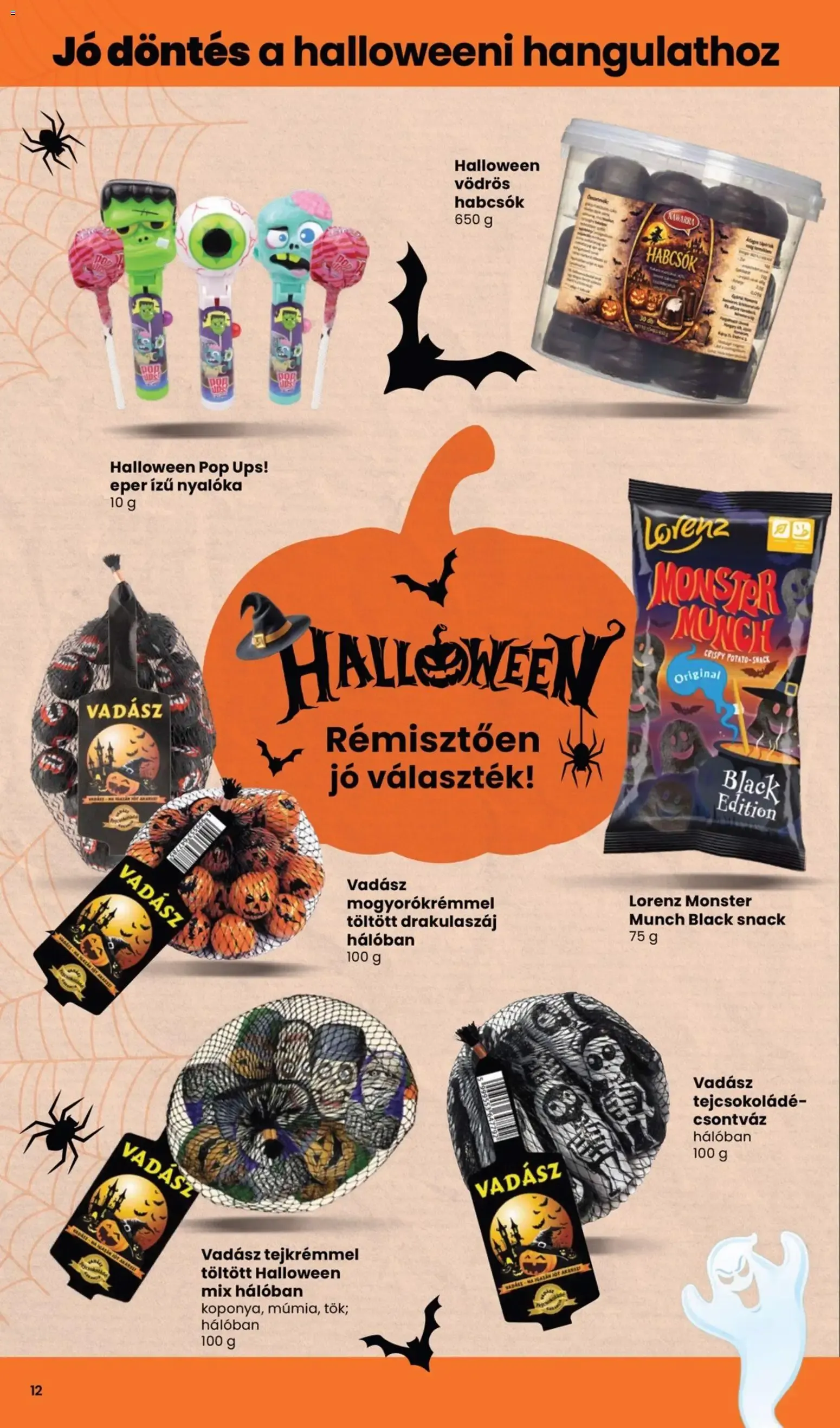 Katalógus Spar Halloween katalógus - 2026.10.01.-tól október 1.-tól október 31.-ig 2026. - Oldal 12