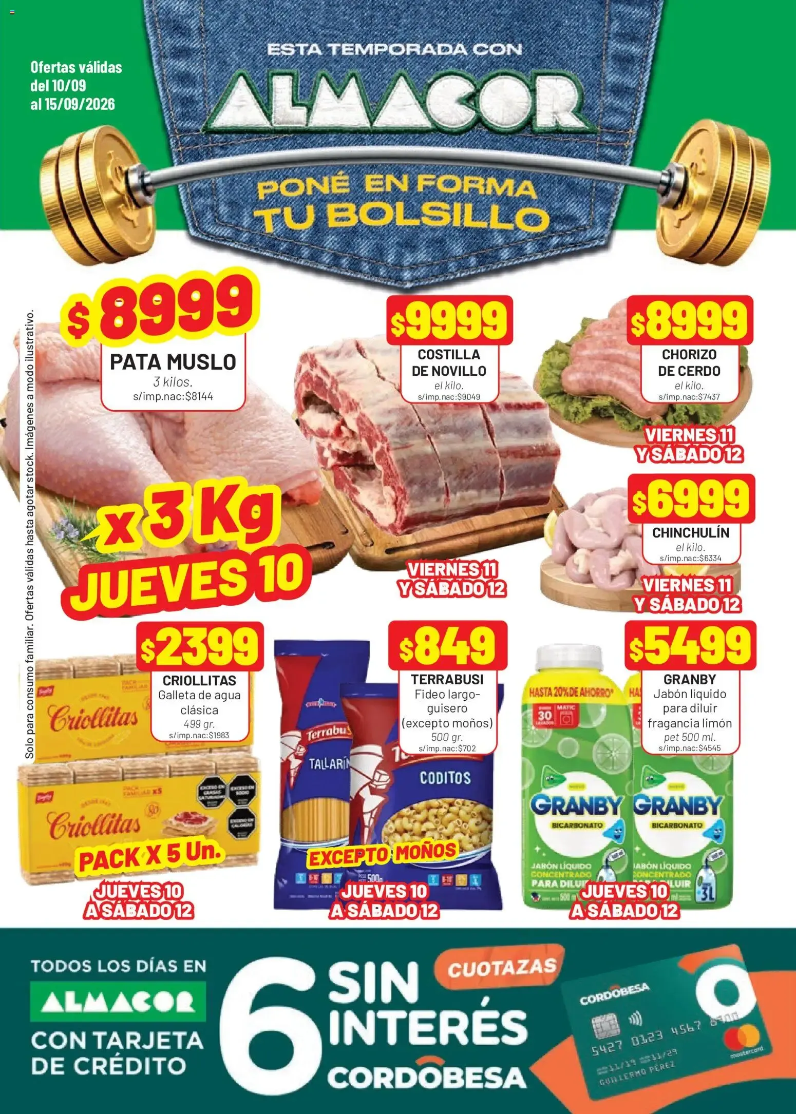 Almacor catálogo del 10/09/2026 - 15/09/2026