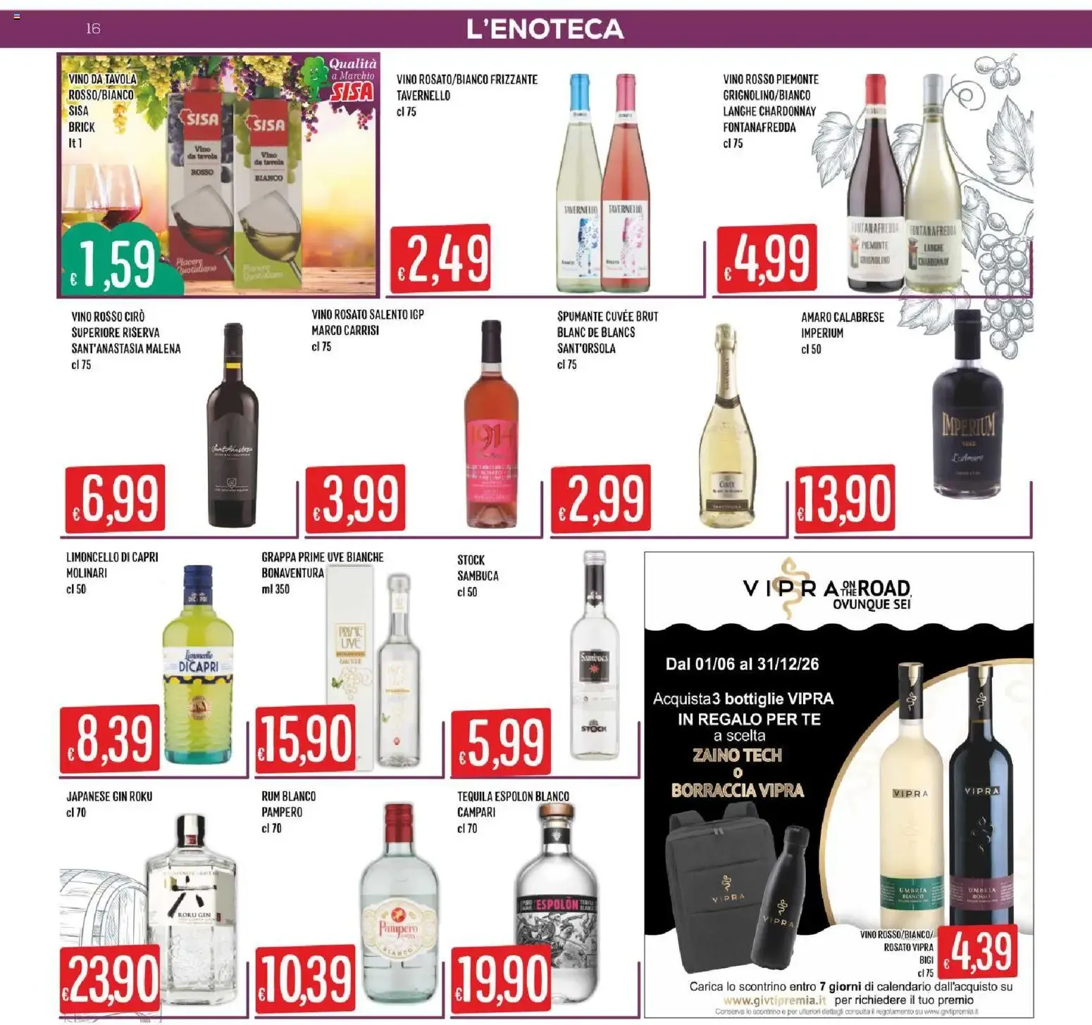 Nuovo SISA volantino Calabria dal 01/10/2026 > offerte anteprima 🛍️ da 1 ottobre a 14 ottobre di 2026 - Pagina del volantino 16