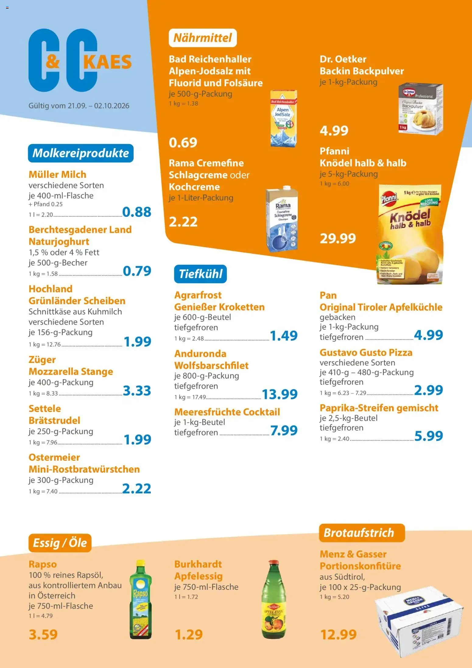 C&C Prospekt (ab 21.09.2026) zum Blättern von 21. September bis 2. Oktober 2026 - Prospekt seite 2