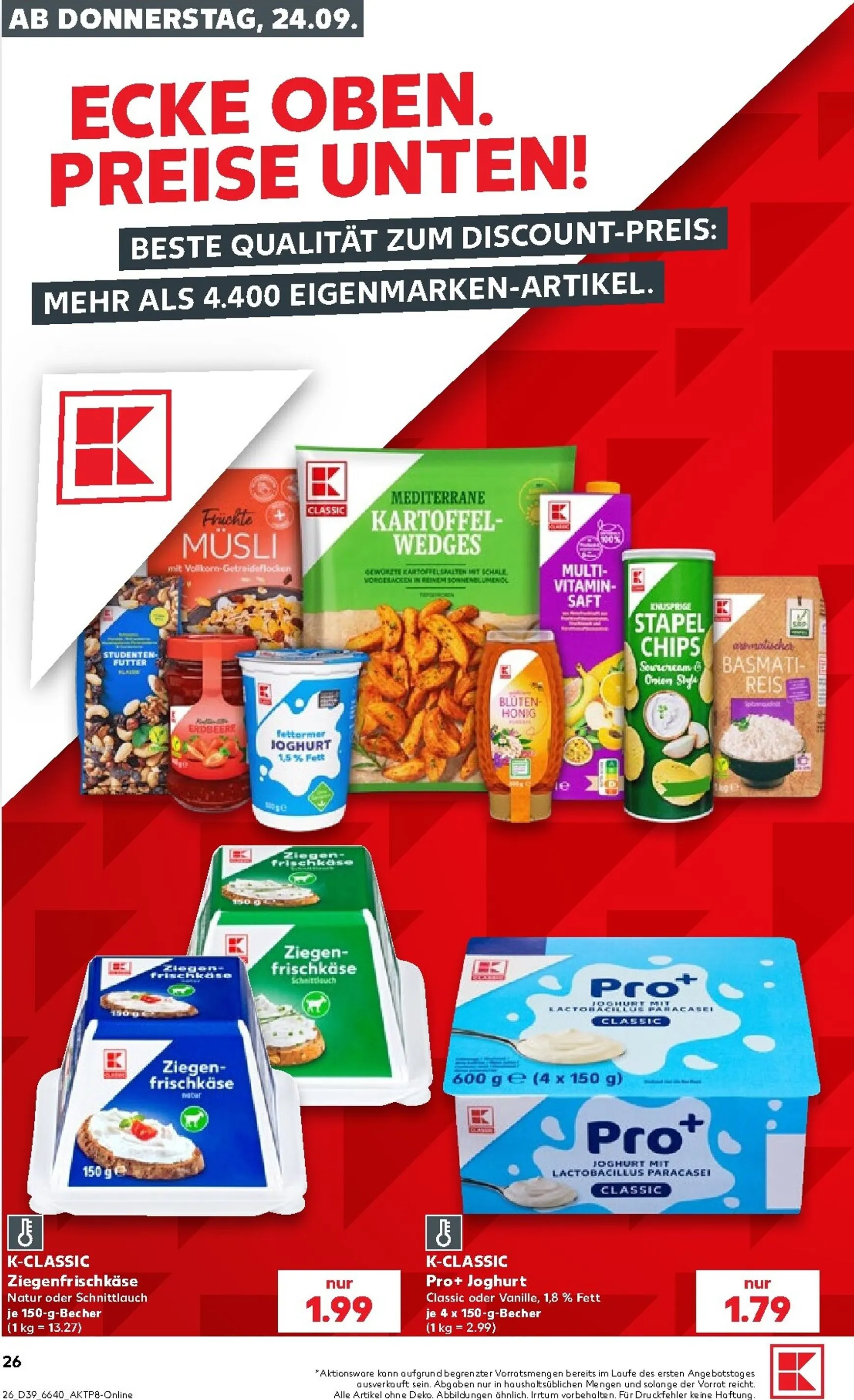 Kaufland Prospekt nächste Woche – von Donnerstag 24.09.2026 bis Mittwoch 30.09.2026 von 24. September bis 30. September 2026 - Prospekt seite 27