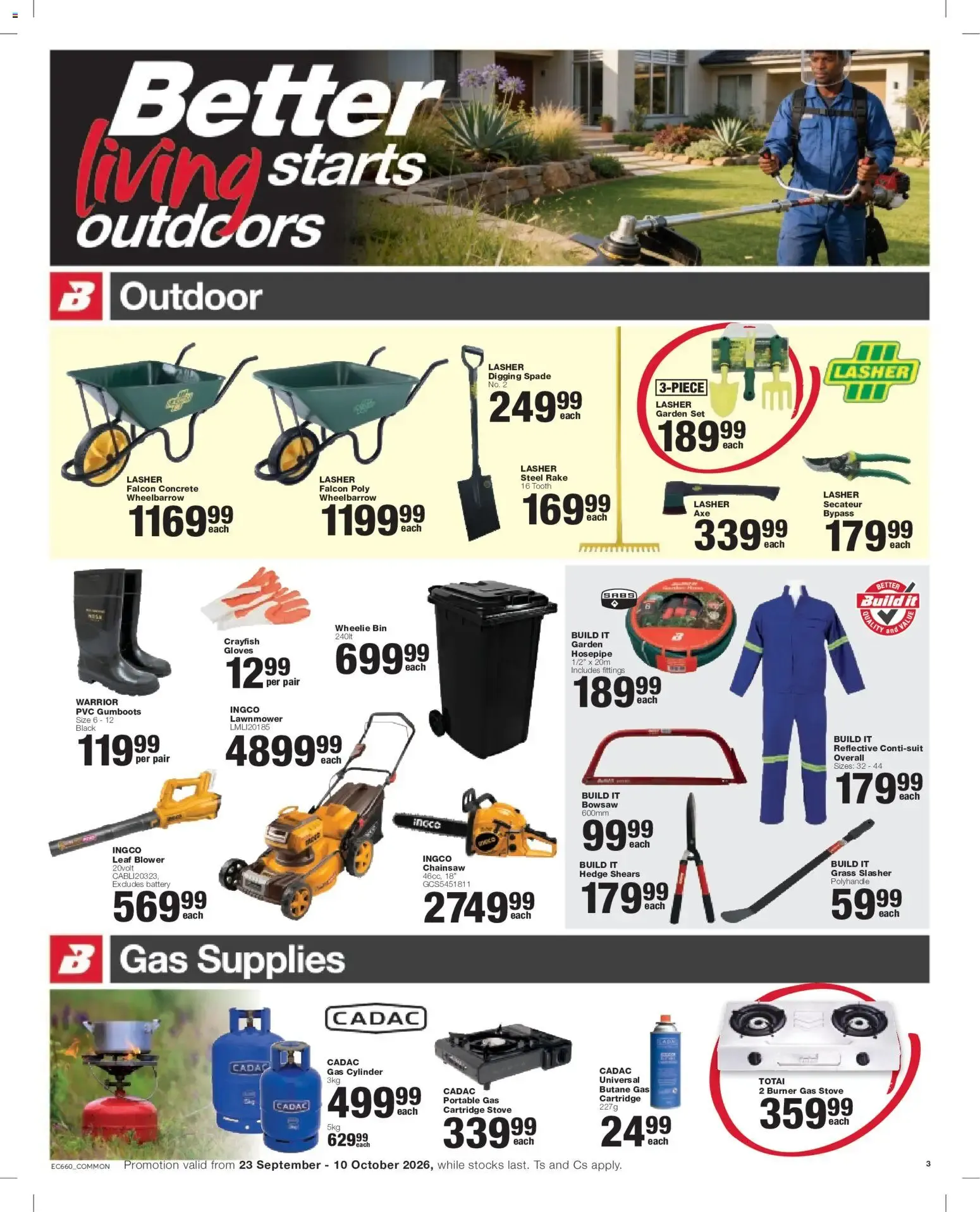 Build It Eastern Cape - Specials (23/09/2026 - 10/10/2026) Online from 23 September to 10 October 2026 - Catalogue Page 3