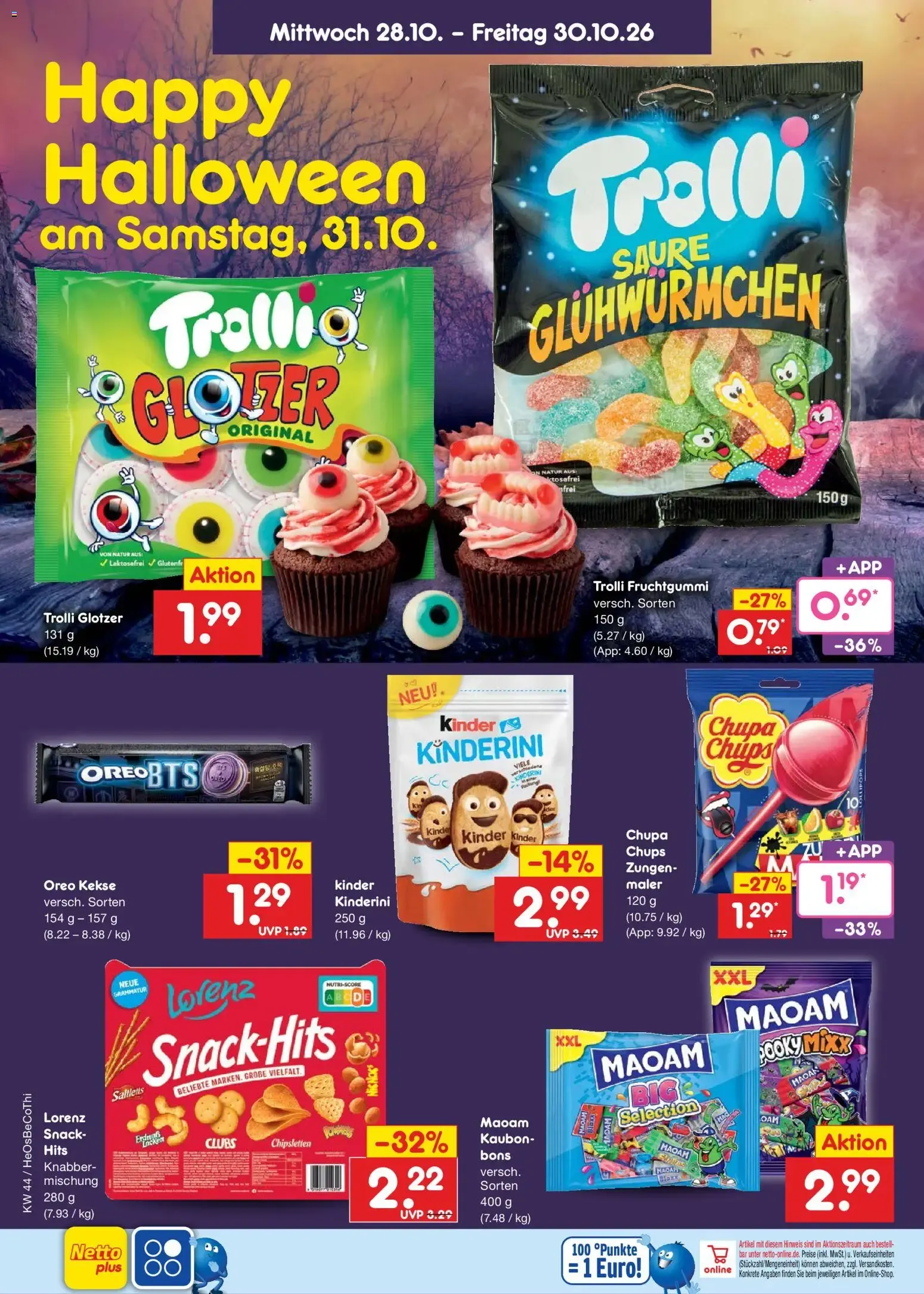 Netto Marken-Discount Prospekt (ab 26.10.2026) » Angebote von 26. Oktober bis 30. Oktober 2026 - Prospekt seite 51