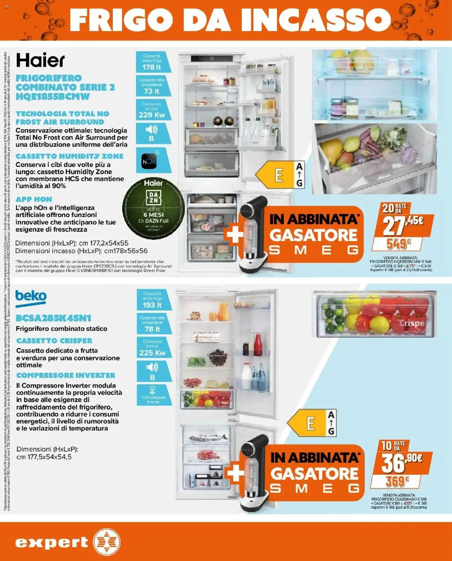 Nuovo Expert volantino Conserva meglio, vivi frizzante dal 16/07/2026 > offerte anteprima 🛍️ da 16 luglio a 29 luglio di 2026 - Pagina del volantino 10