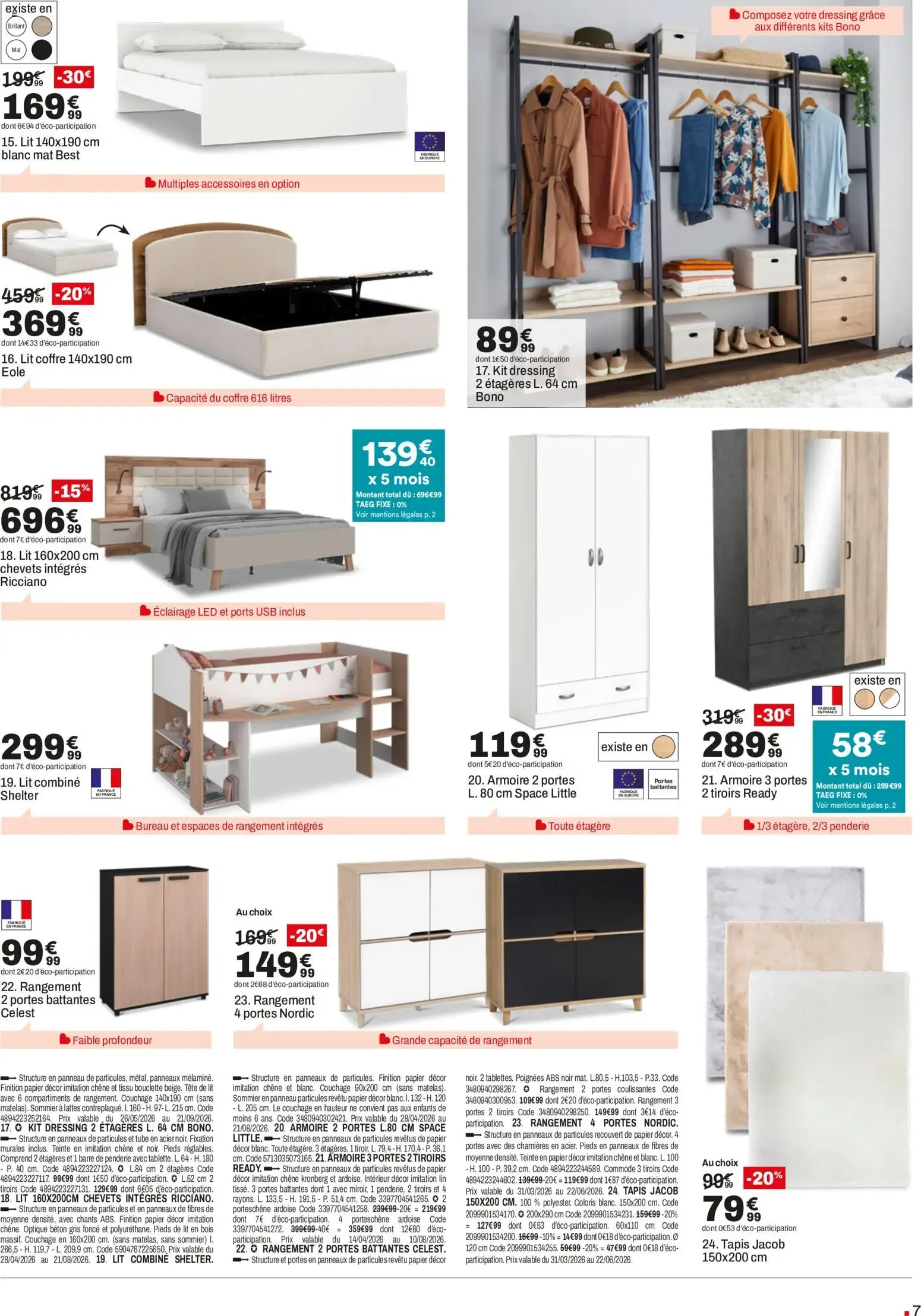 But catalogue à partir du 26/05/2026 - promo en ligne du 26 mai au 22 juin 2026 - Catalogue page 7