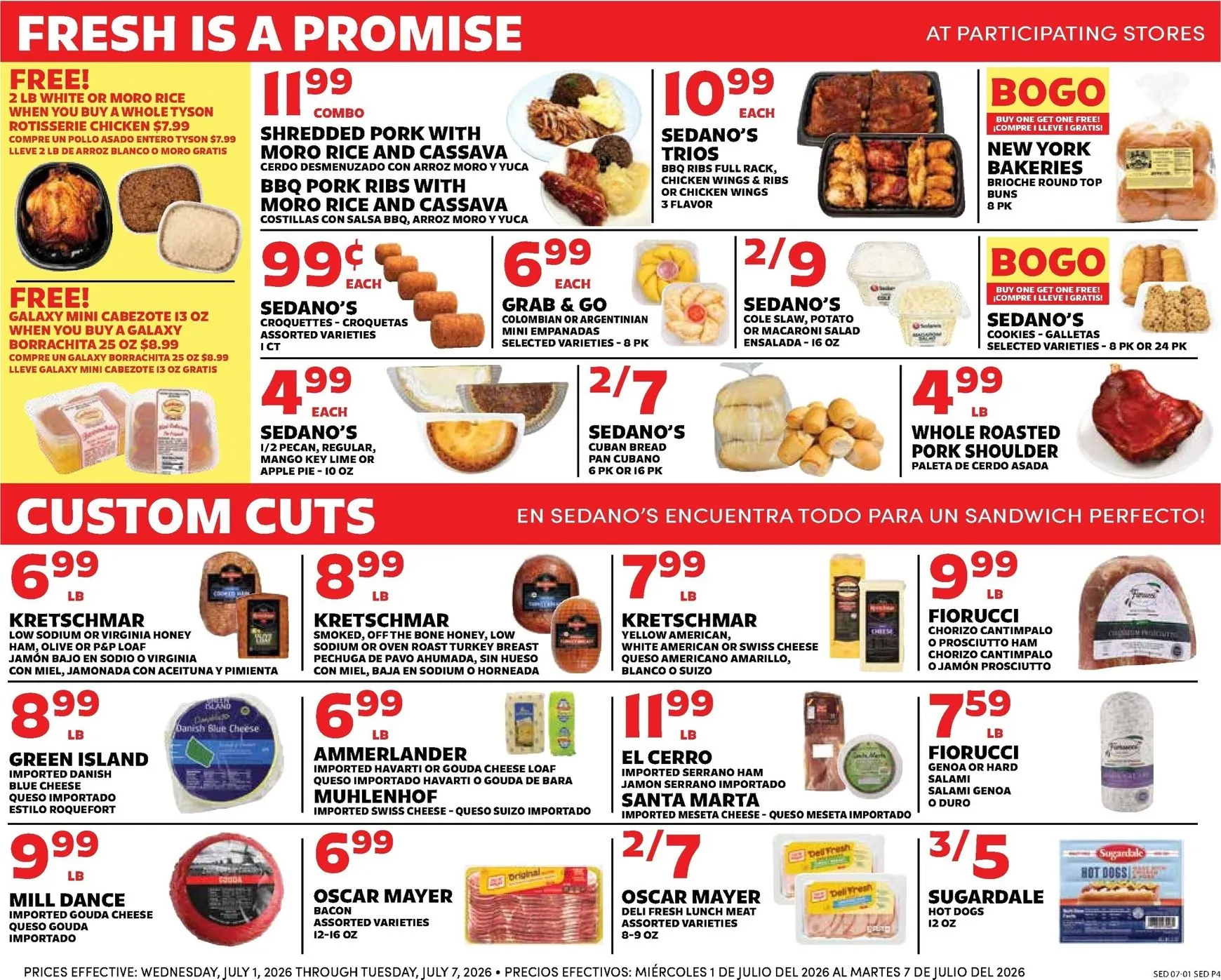 Weekly ad Current Sedano's leaflet valid from Wednesday 07/01/2026 to Tuesday 07/07/2026 from July 1 to July 7 2026 - Page 4