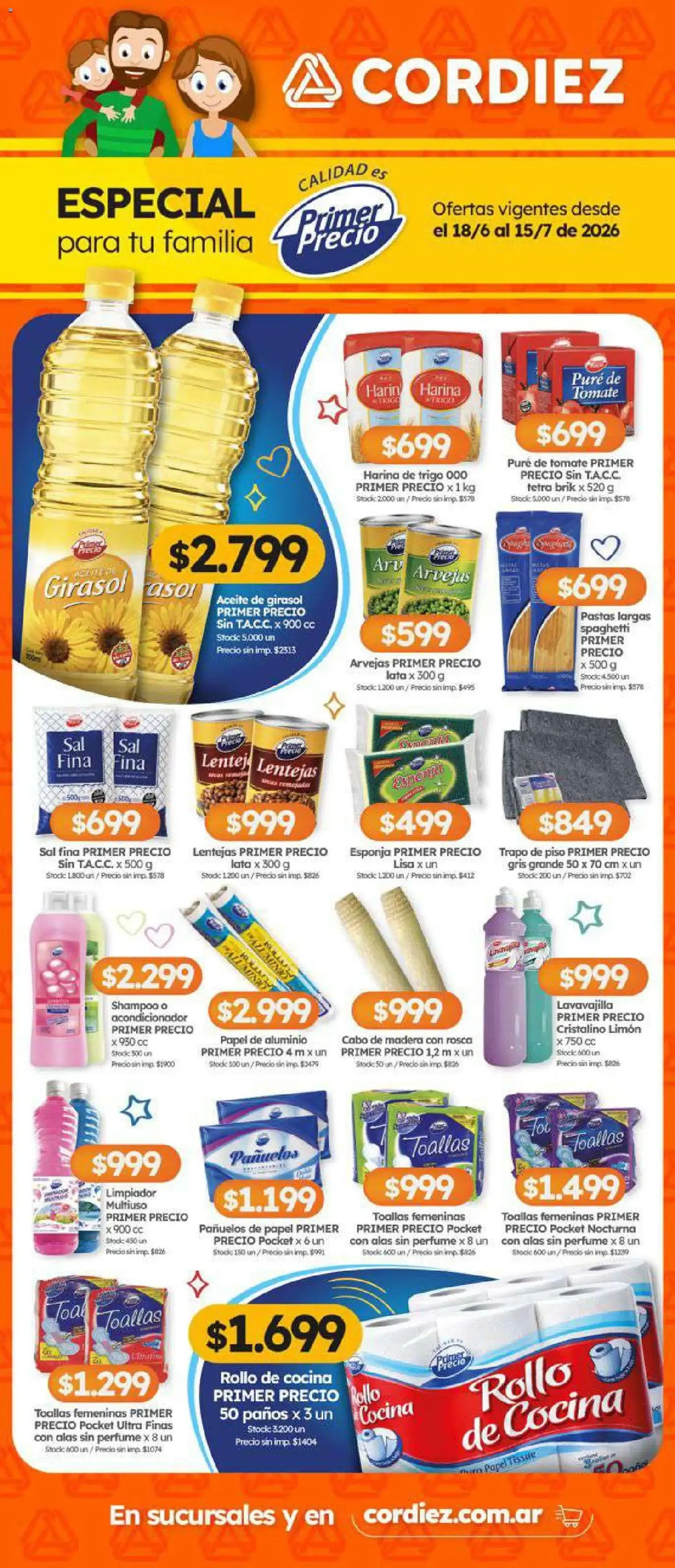 Ofertas de Cordiez ofertas || del 18/06/2026 - 15/07/2026 || Catálogo 18 de junio al 15 de julio 2026 - Página 1 del catálogo