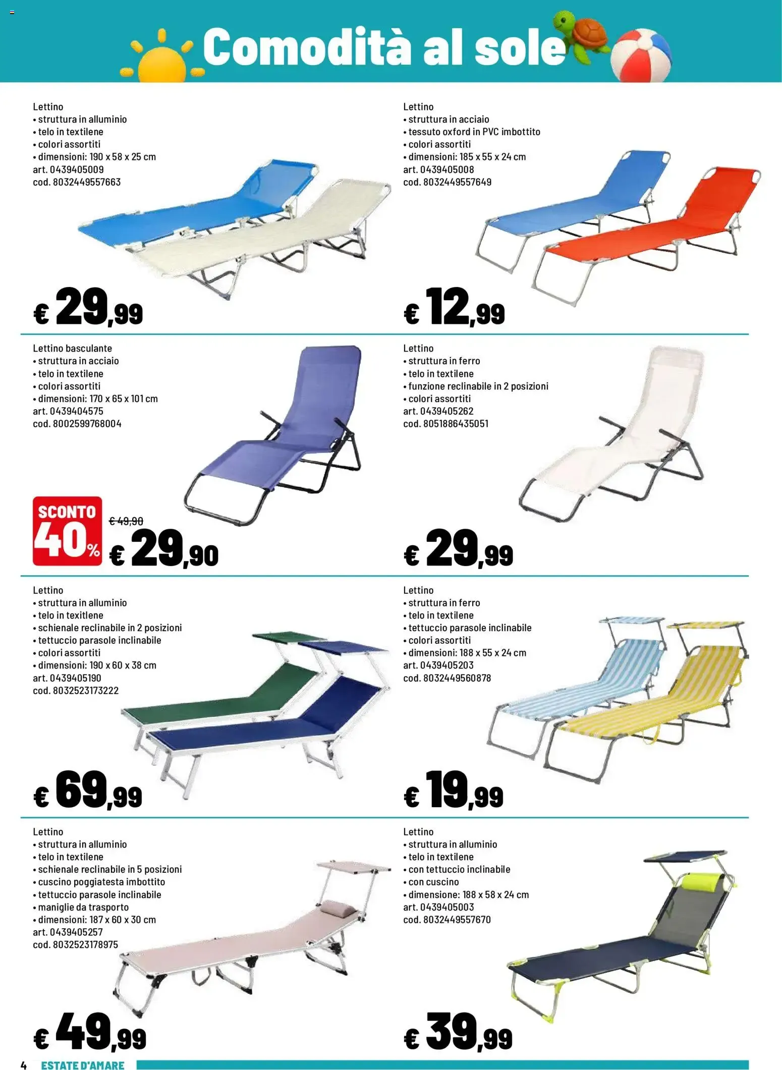 ESTATE D'AMARE da 8 giugno a 26 luglio di 2026 - Pagina del volantino 4