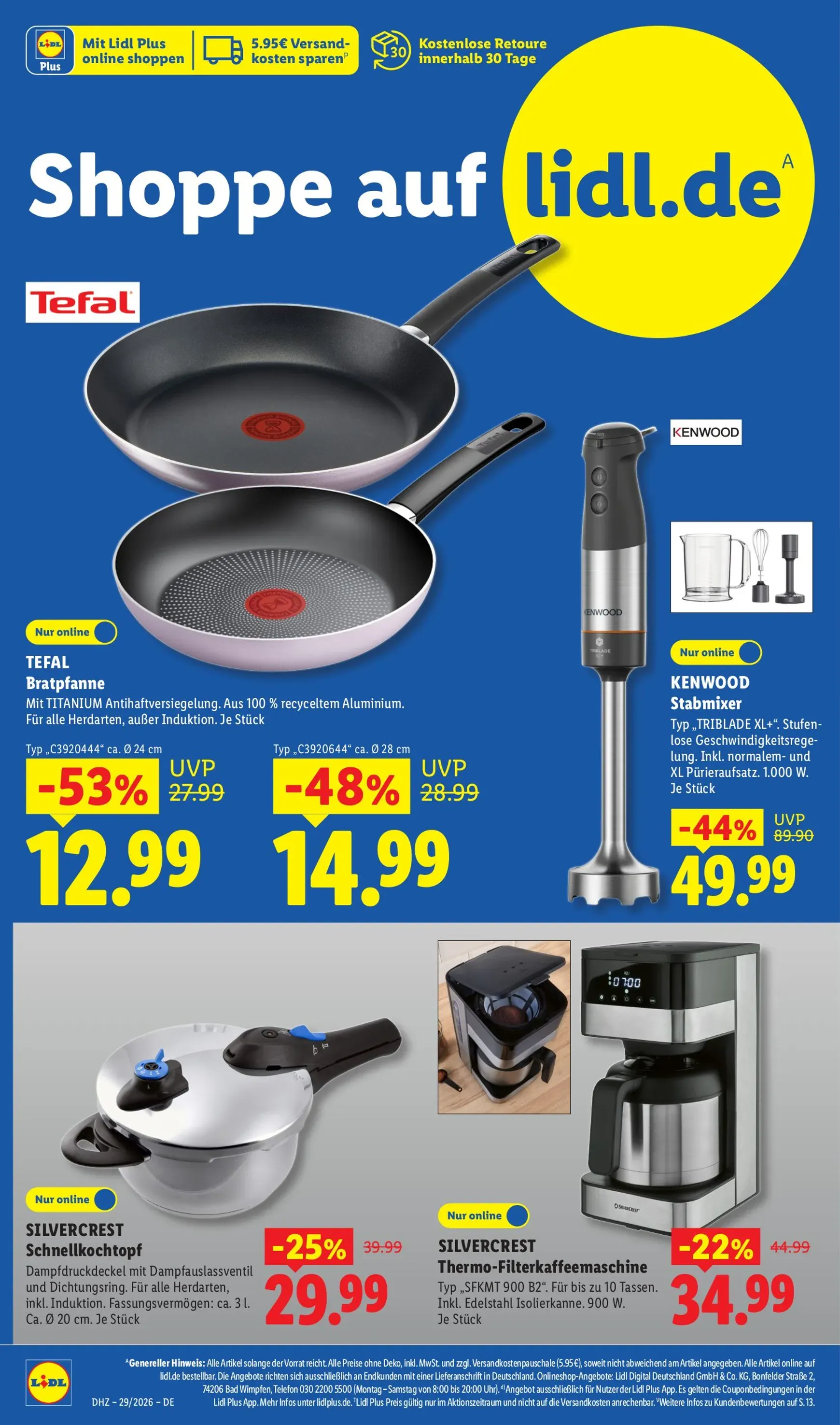 Lidl - Angebot der Woche Prospekt nächste Woche – von Montag 13.07.2026 bis Samstag 18.07.2026 von 13. Juli bis 18. Juli 2026 - Prospekt seite 2