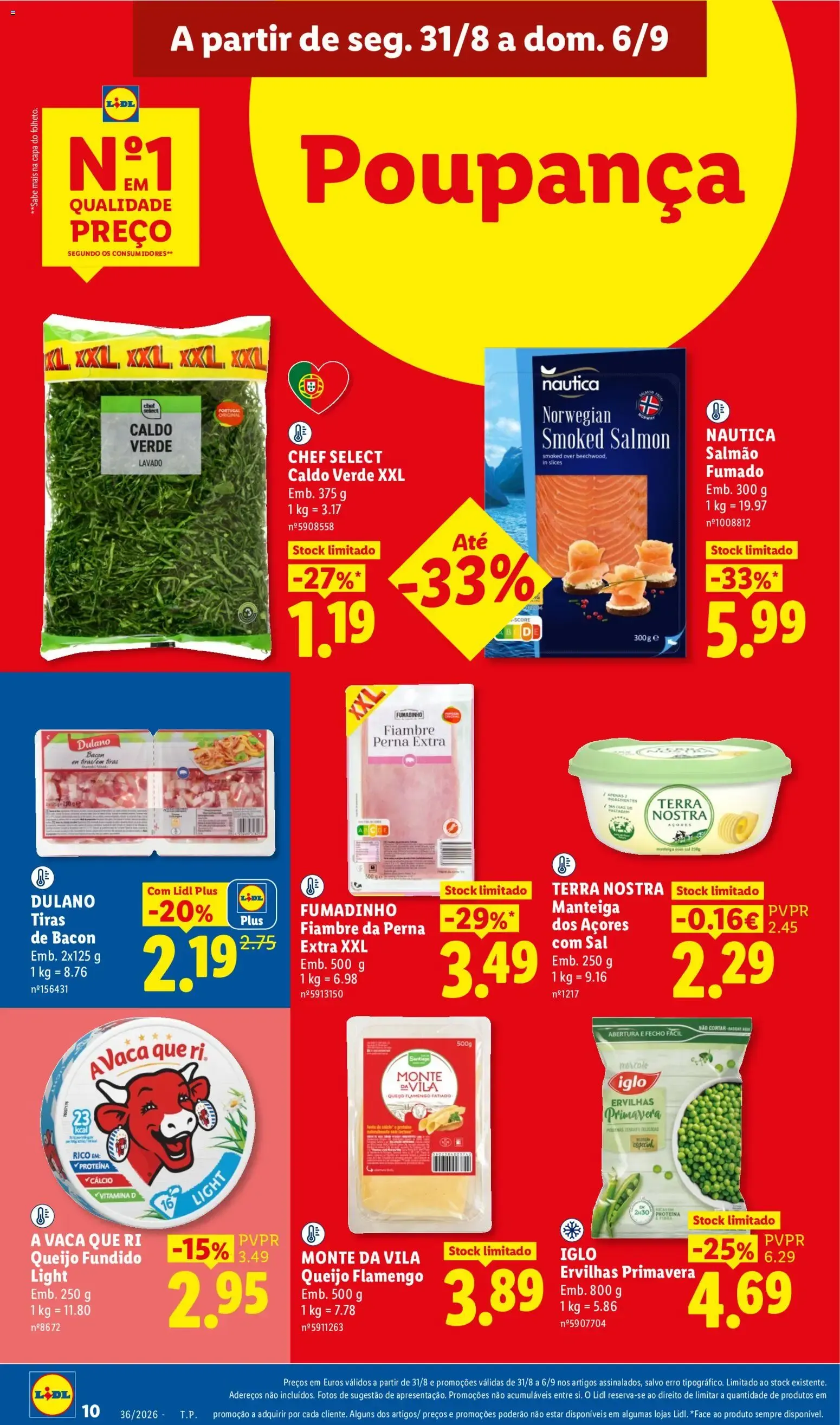 Folheto Lidl Poupança de 31 de agosto até 6 de setembro 2026 - Pagina 10