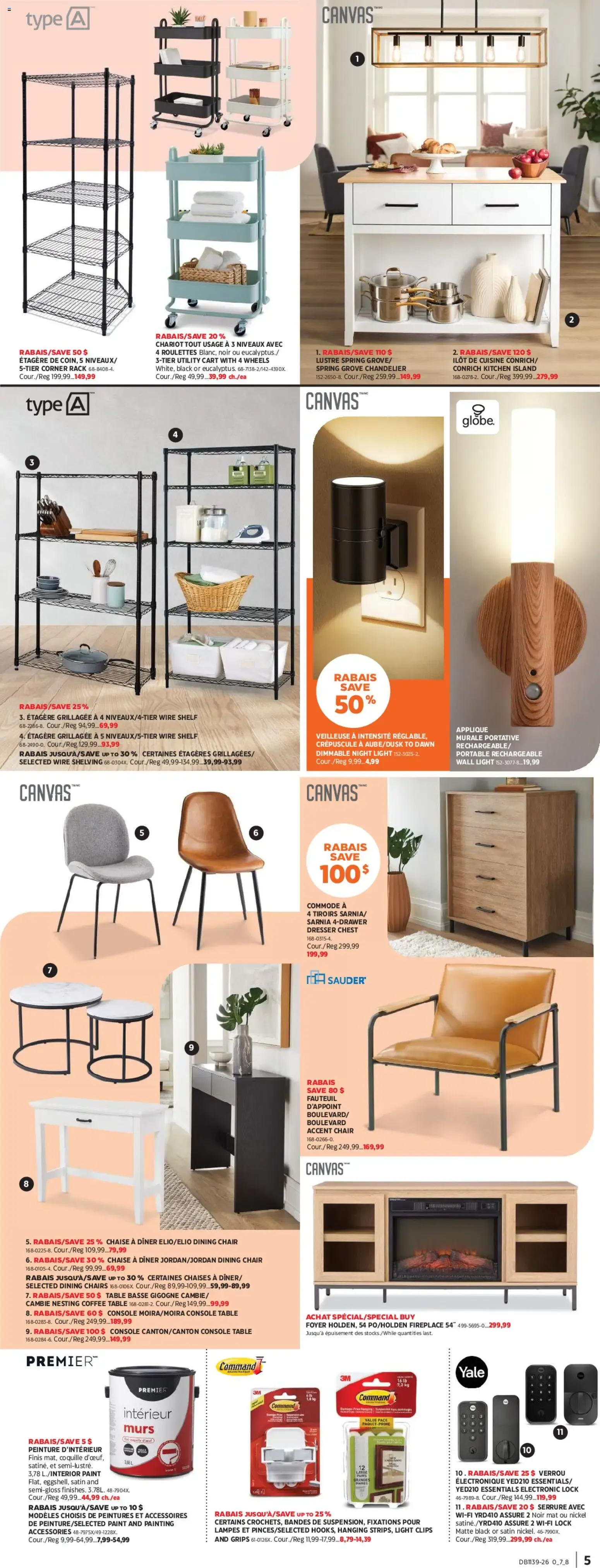 Canadian Tire circulaire - Inspirations Automne from Sep 24, 2026 > weekly specials & deals from September 24 to October 14 2026 - flyer page 5