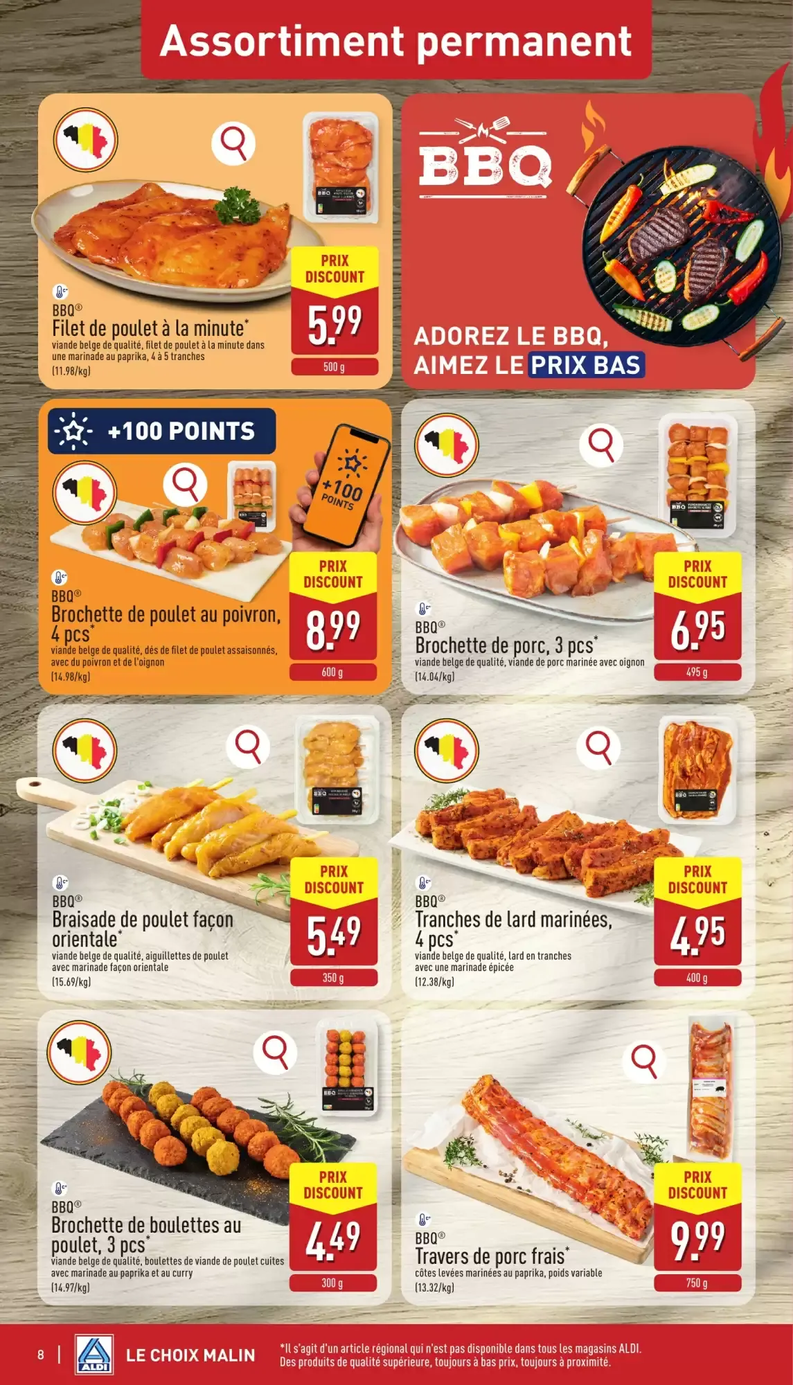 ALDI Dépliant du 13/07 au 18/07 van 13 juli tot 18 juli 2026 - folder pagina 8