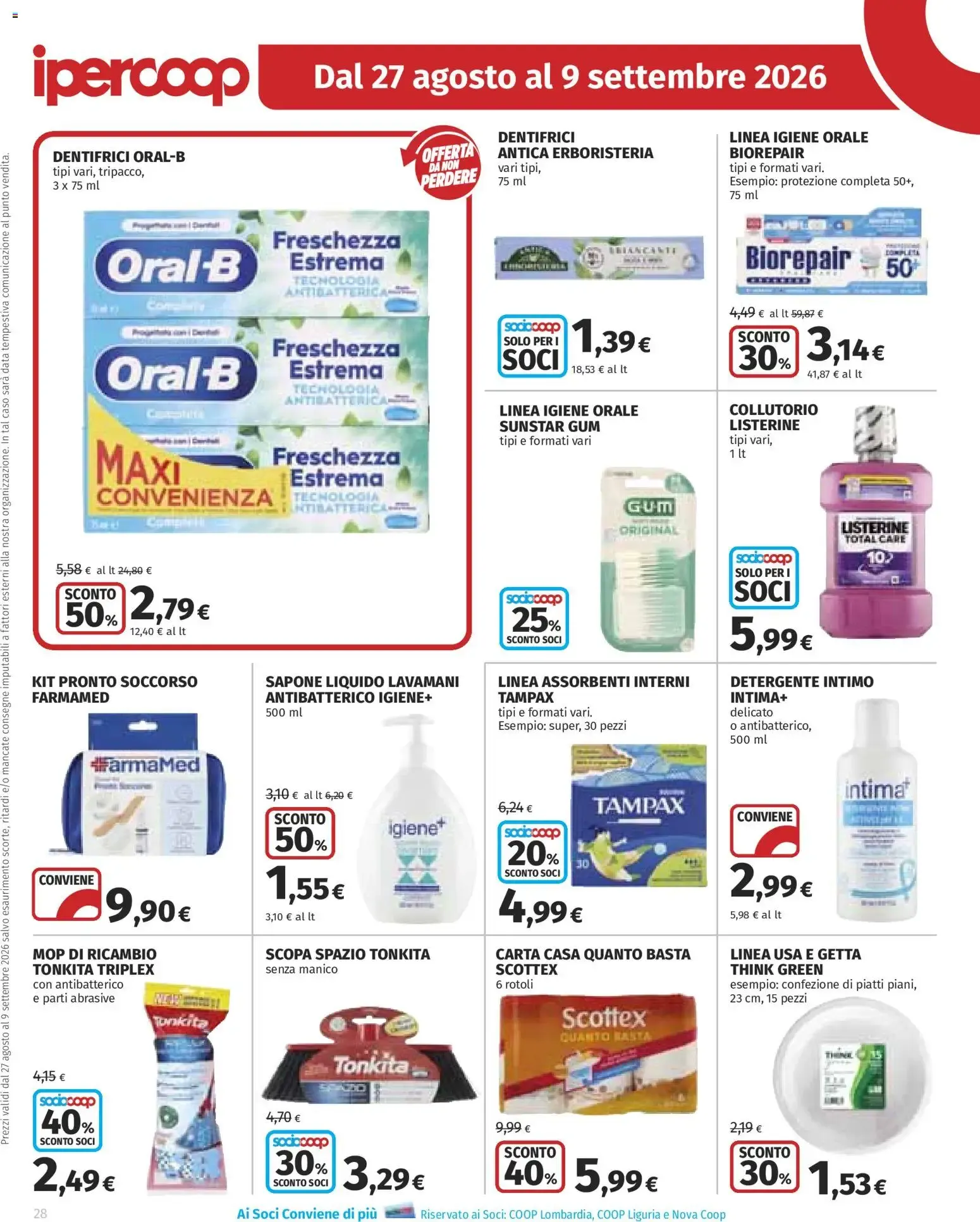 Volantino COOP Anteprima dal 27/08/2026 > NUOVO Promozioni da 27 agosto a 9 settembre di 2026 - Pagina del volantino 28
