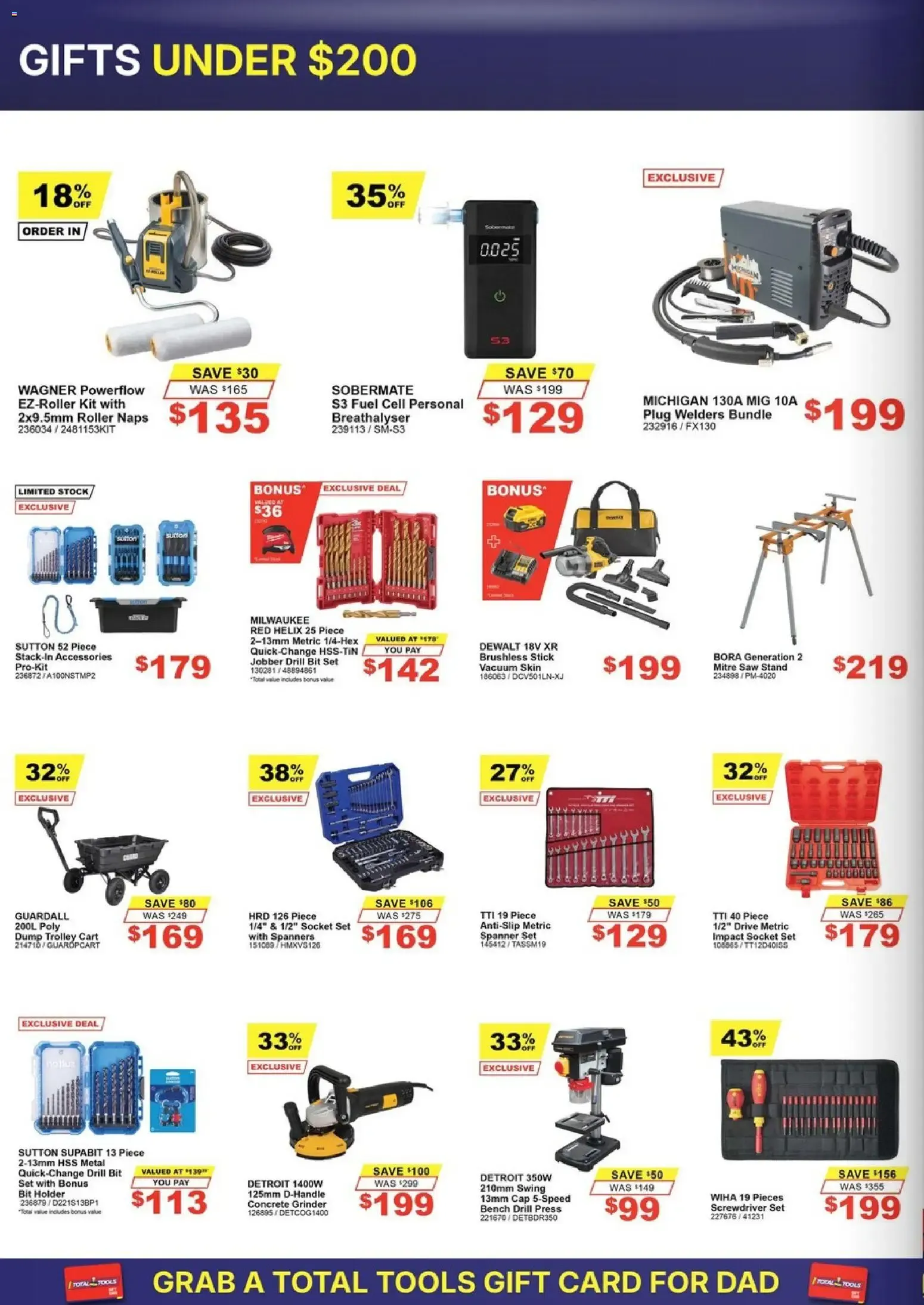 Total Tools catalogue Father's Day - 25/08/2026 > weekly / monthly specials - Catalogue valid from 25 August to 6 September 2026 - page 4