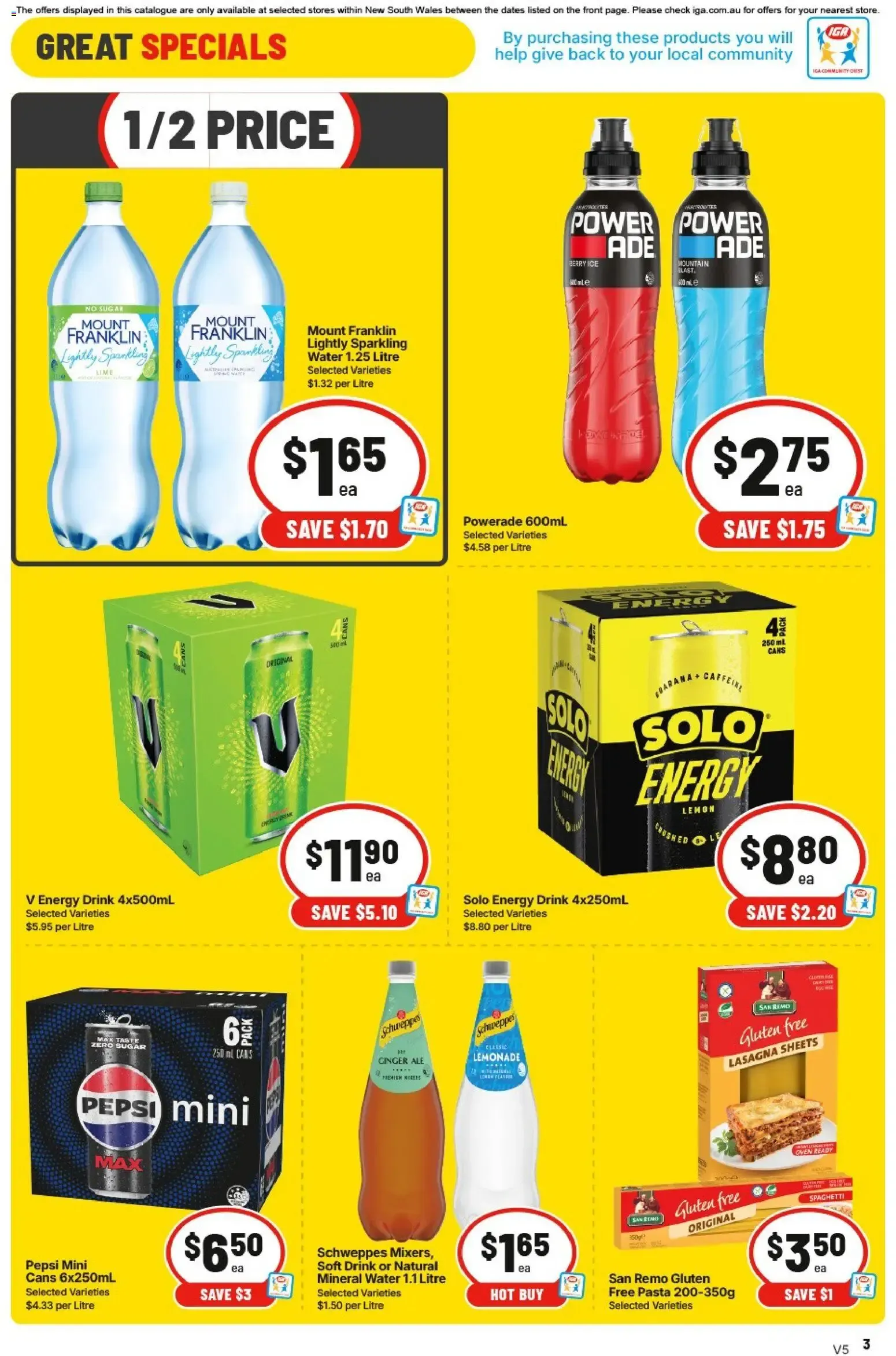 IGA catalogue valid from 12/08/2026 > Online Australia - Catalogue valid from 12 August to 18 August 2026 - page 3