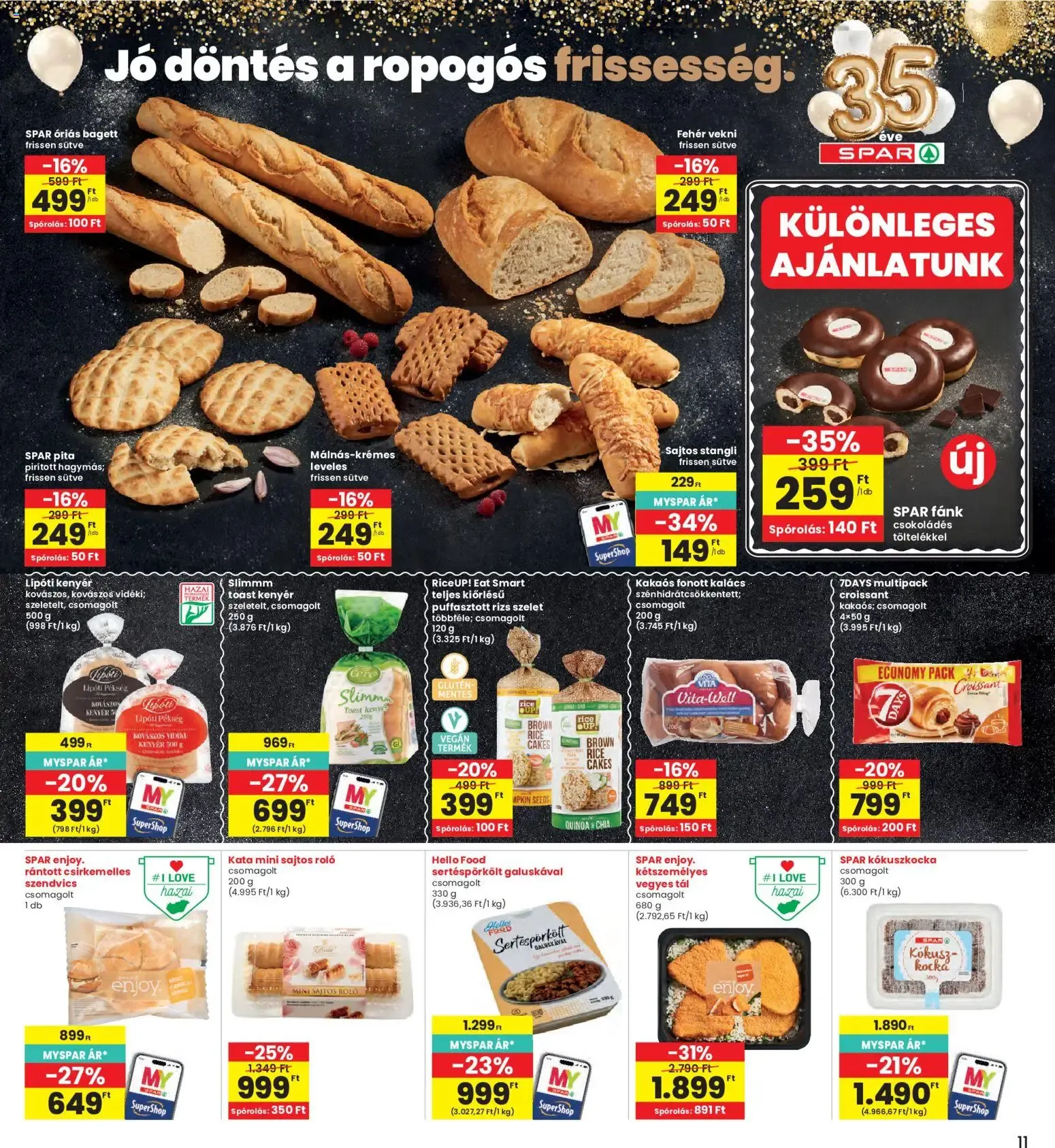 Katalógus Interspar akciós újság - 2026.06.11. -tól/töl > akció, lapozható szórólap 🛍️ június 11.-tól június 17.-ig 2026. - Oldal 11