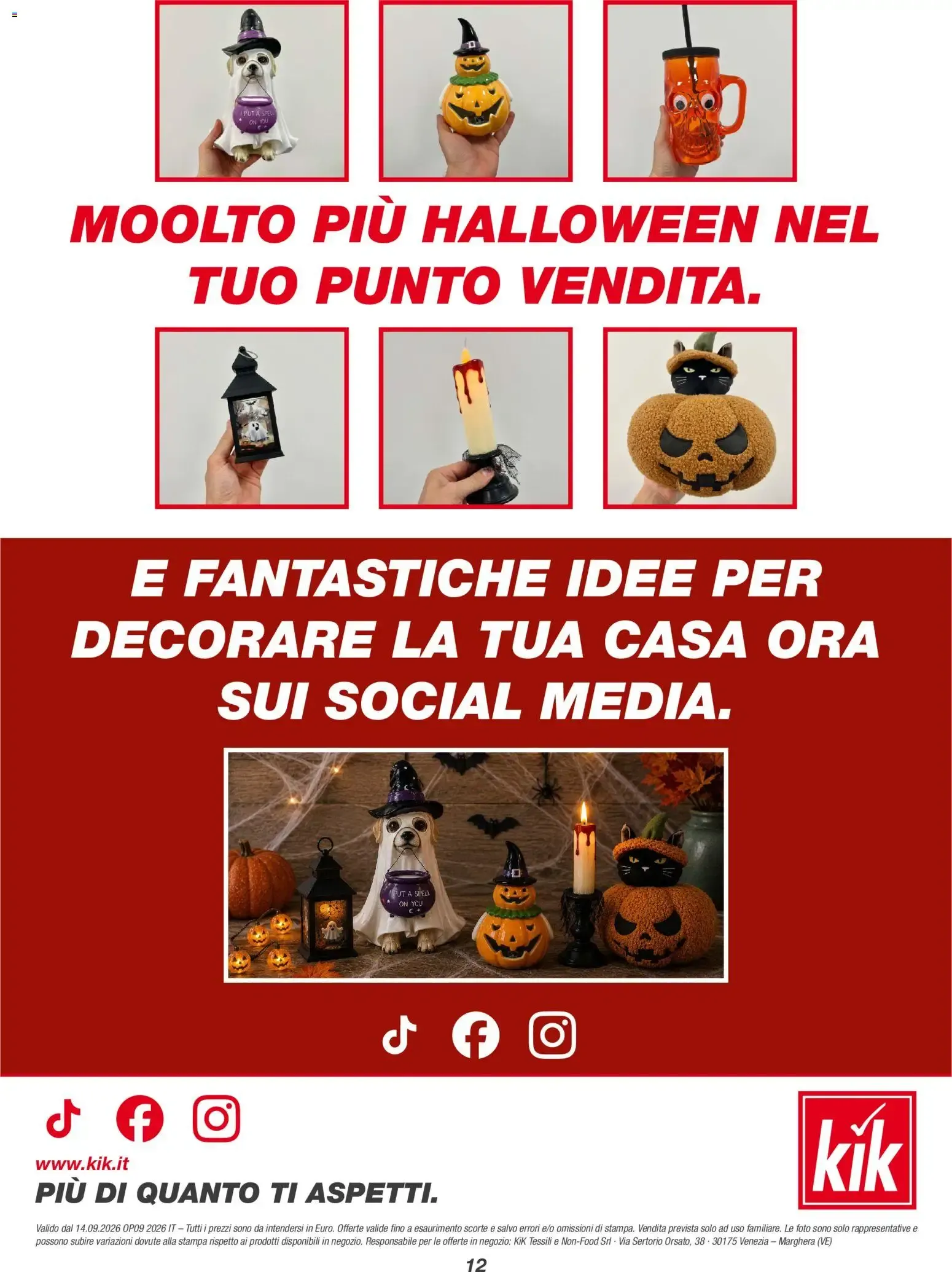 Nuovo KiK volantino dal 14/09/2026 > offerte anteprima 🛍️ da 14 settembre a 2 ottobre di 2026 - Pagina del volantino 12