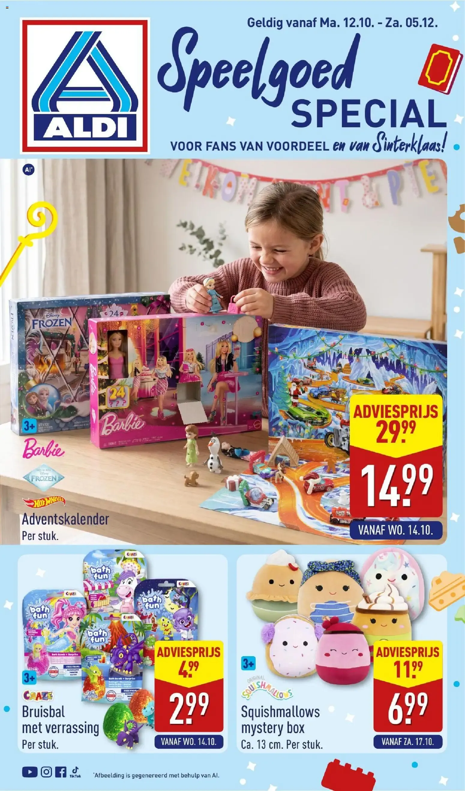 Aldi Speelgoed Special van 12 oktober tot 5 december 2026 - Folder pagina 1