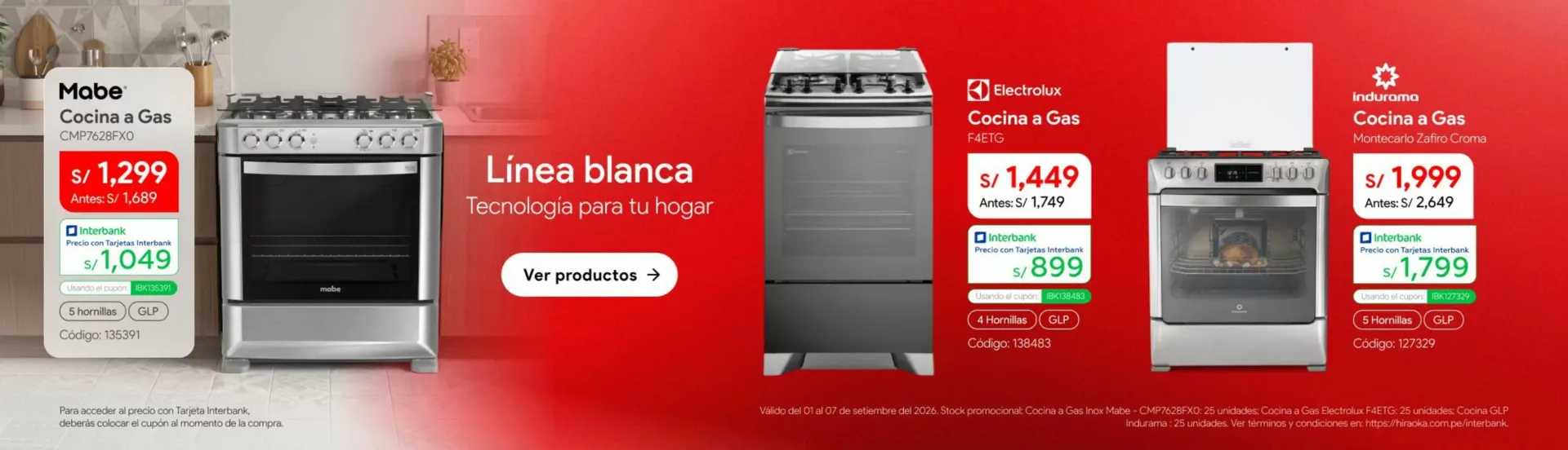 Catalogo de Ofertas en Refrigeradoras Indurama, Mabe y Electrolux 1 de setiembre al 7 de setiembre 2026 - Pag 17