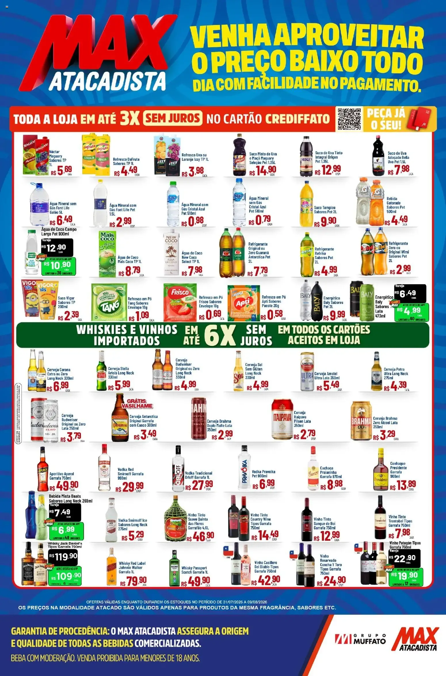 Encarte de Max Atacadista - Ofertas da semana de 31/07/2026 | Promoções Online 31 de julho até 9 de agosto 2026 - Pagina 4