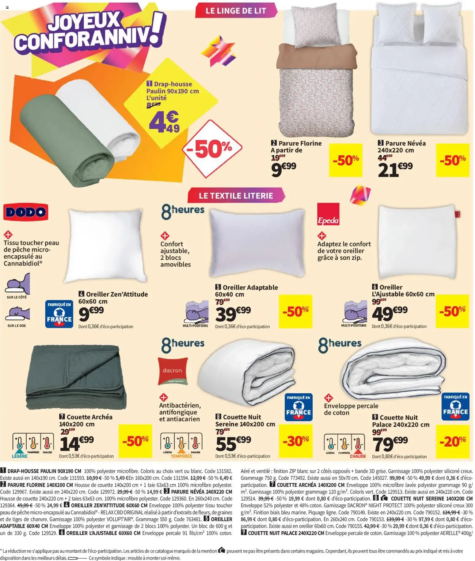 Conforama catalogue à partir du 25/08/2026 - promo en ligne du 25 août au 28 septembre 2026 - Catalogue page 22