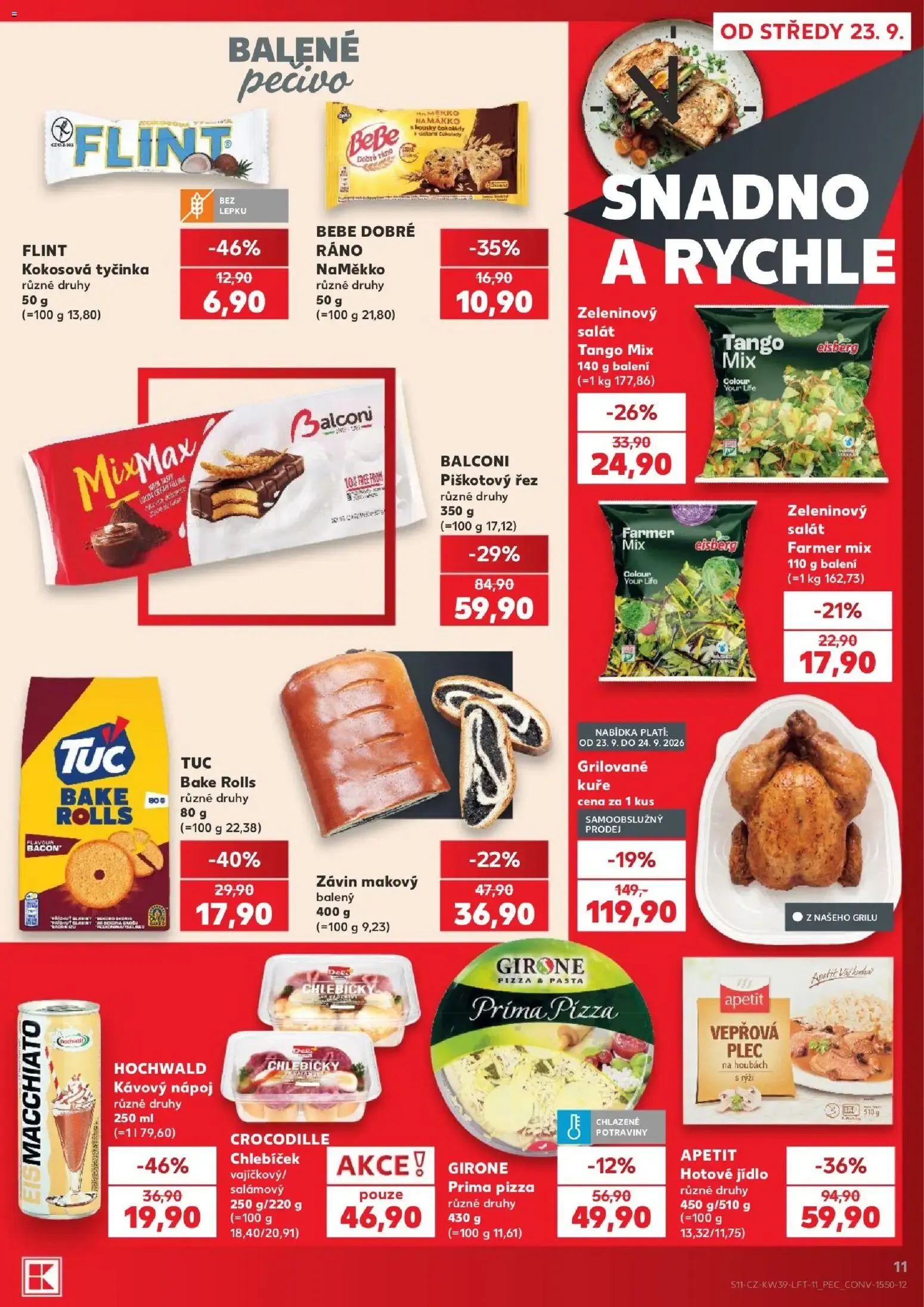 Kaufland leták - Praha 4 od 23.09.2026 - Nový na příští týden - 23. září 29. září 2026 - Page 11