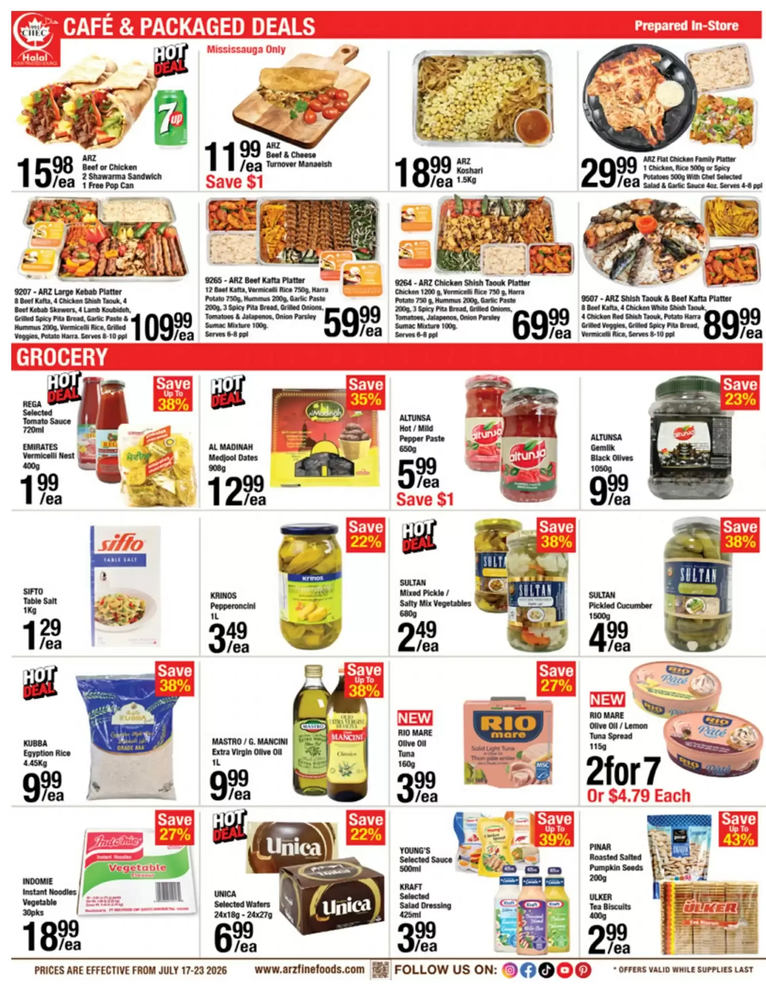 Arz Fine Foods flyer week 29 from July 17 to July 23 2026 - flyer page 2