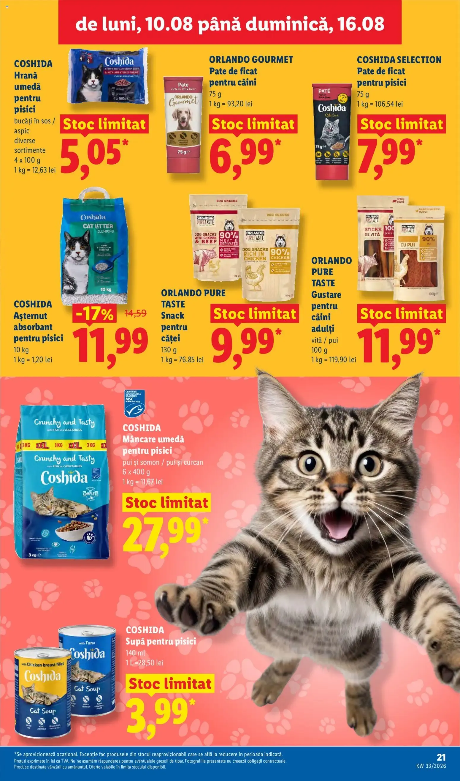 Catalog Catalog LIDL 10.08.2026 - Oferta și Revista online de la 10 august până la 16 august 2026 - Revista Pagina 21