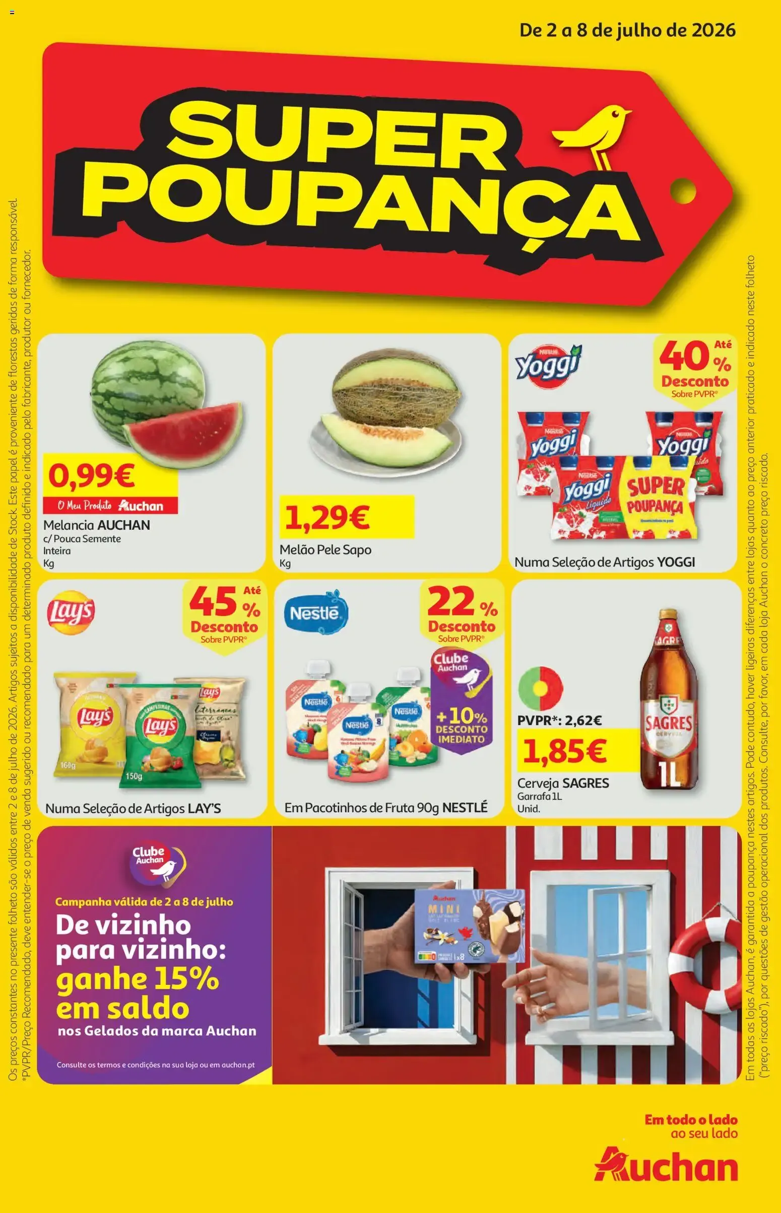 Folheto SUPER POUPANÇA de 2 de julho até 8 de julho 2026 - Pagina 1