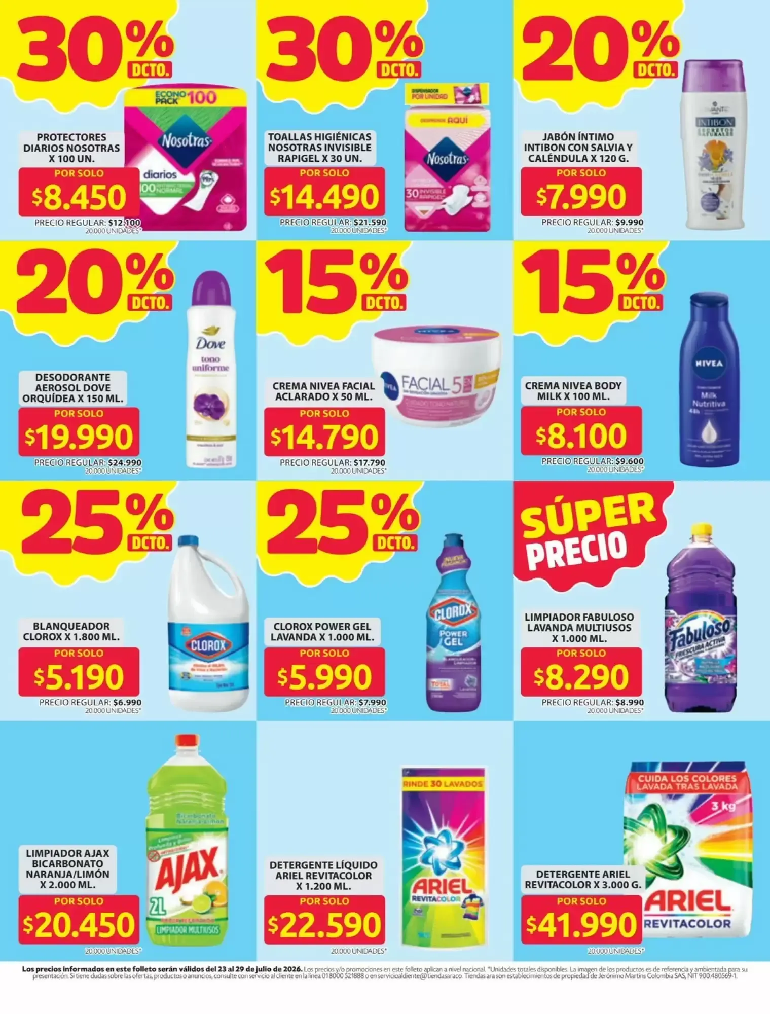 Catalogo de Los Precios Más Bajos - Tiendas Ara 23 de julio al 29 de julio 2026 - Pag 11