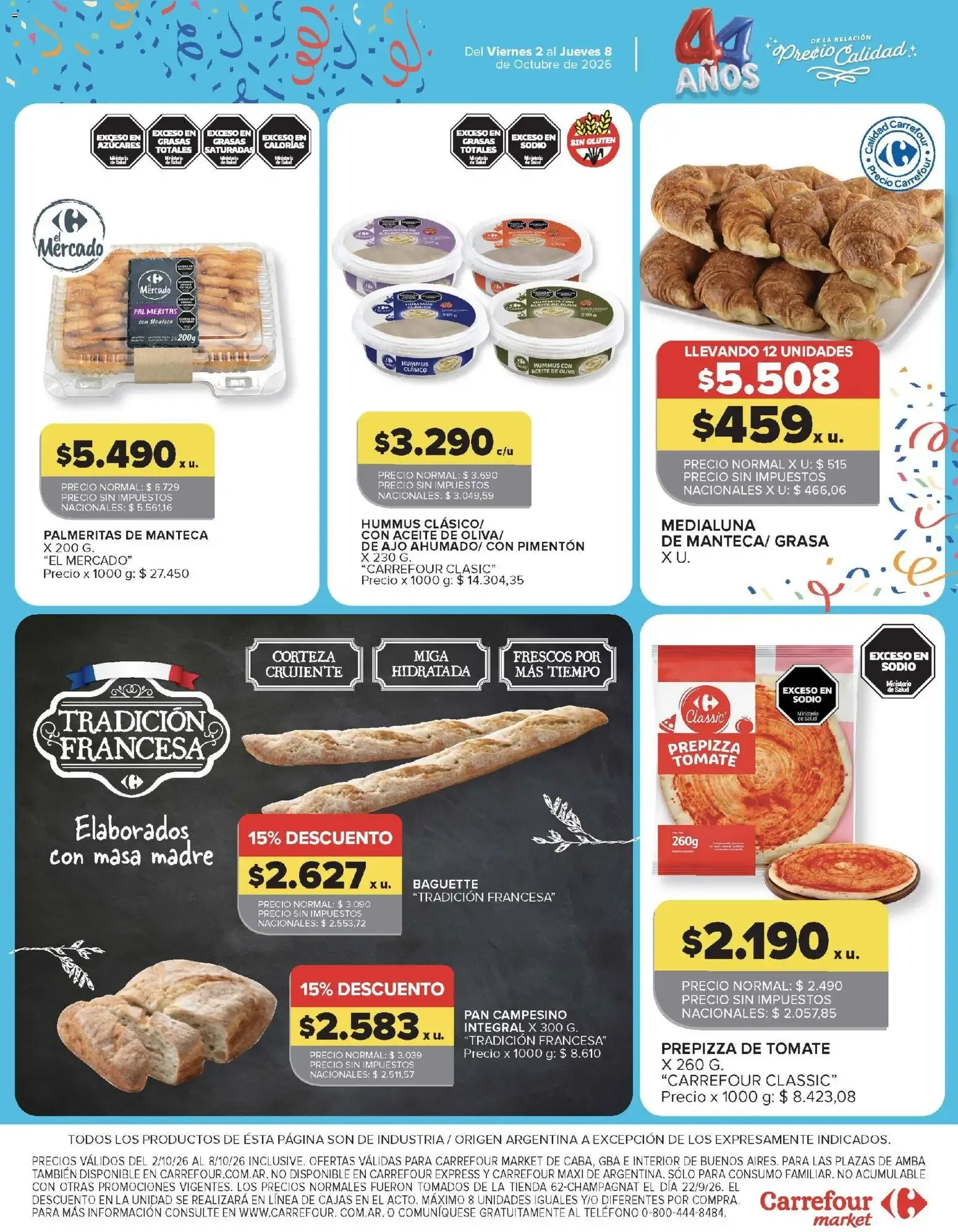 Ofertas de Carrefour Ofertas || del 02/10/2026 - 08/10/2026 || Promociones 2 de octubre al 8 de octubre 2026 - Página 54 del catálogo
