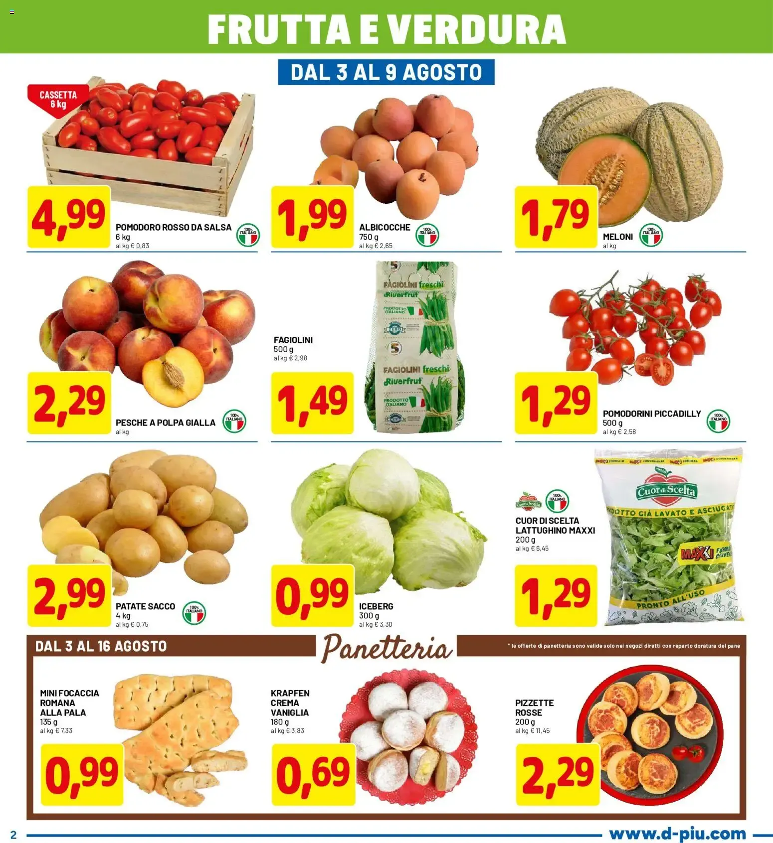 Nuovo D Più volantino dal 03/08/2026 > offerte anteprima 🛍️ da 3 agosto a 16 agosto di 2026 - Pagina del volantino 2