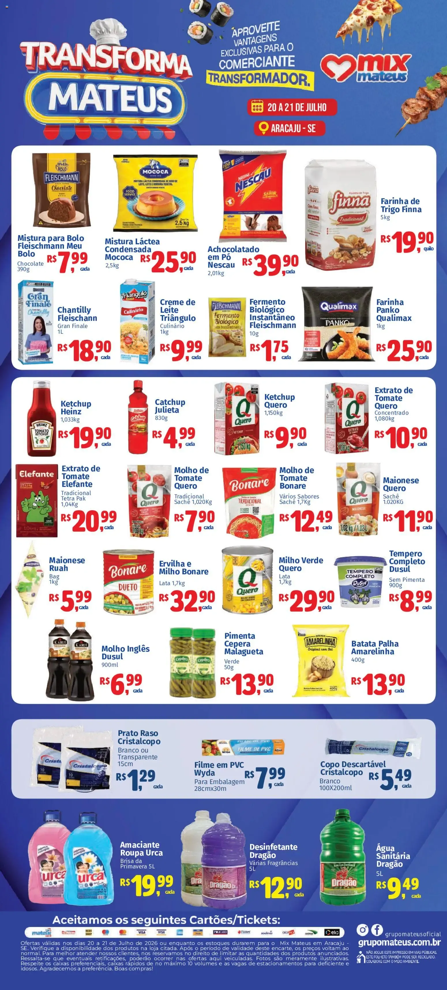 Encarte de Mateus ofertas Transformador de 20/07/2026 | Promoções Online 20 de julho até 21 de julho 2026 - Pagina 1