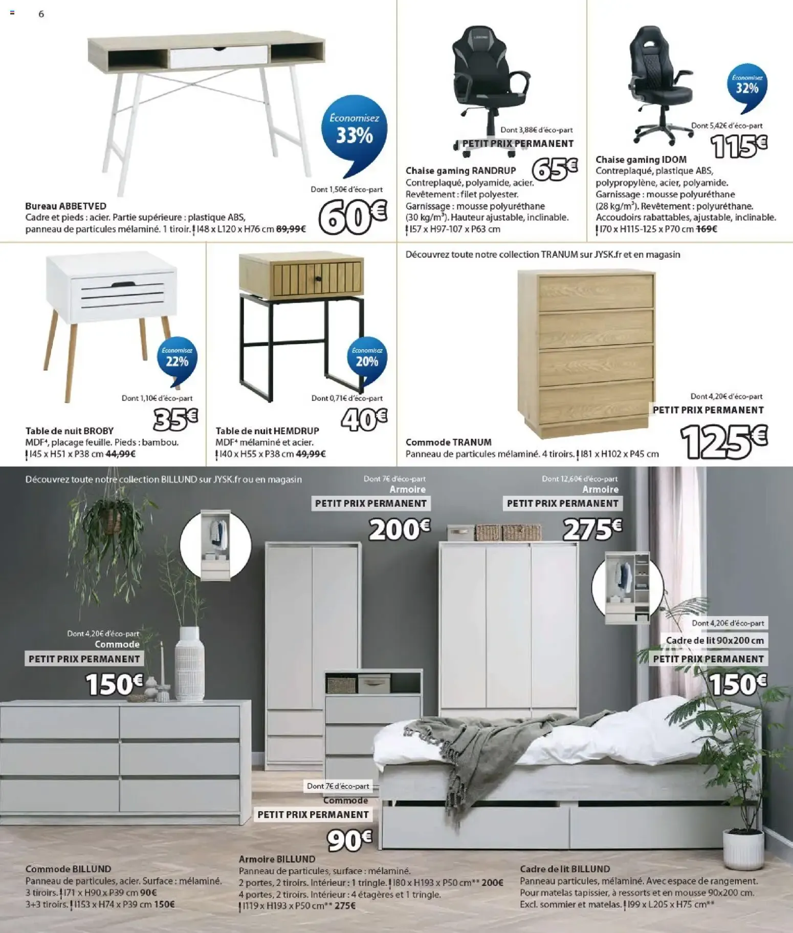 Jysk catalogue à partir du 22/07/2026 - promo en ligne du 22 juillet au 31 août 2026 - Catalogue page 6