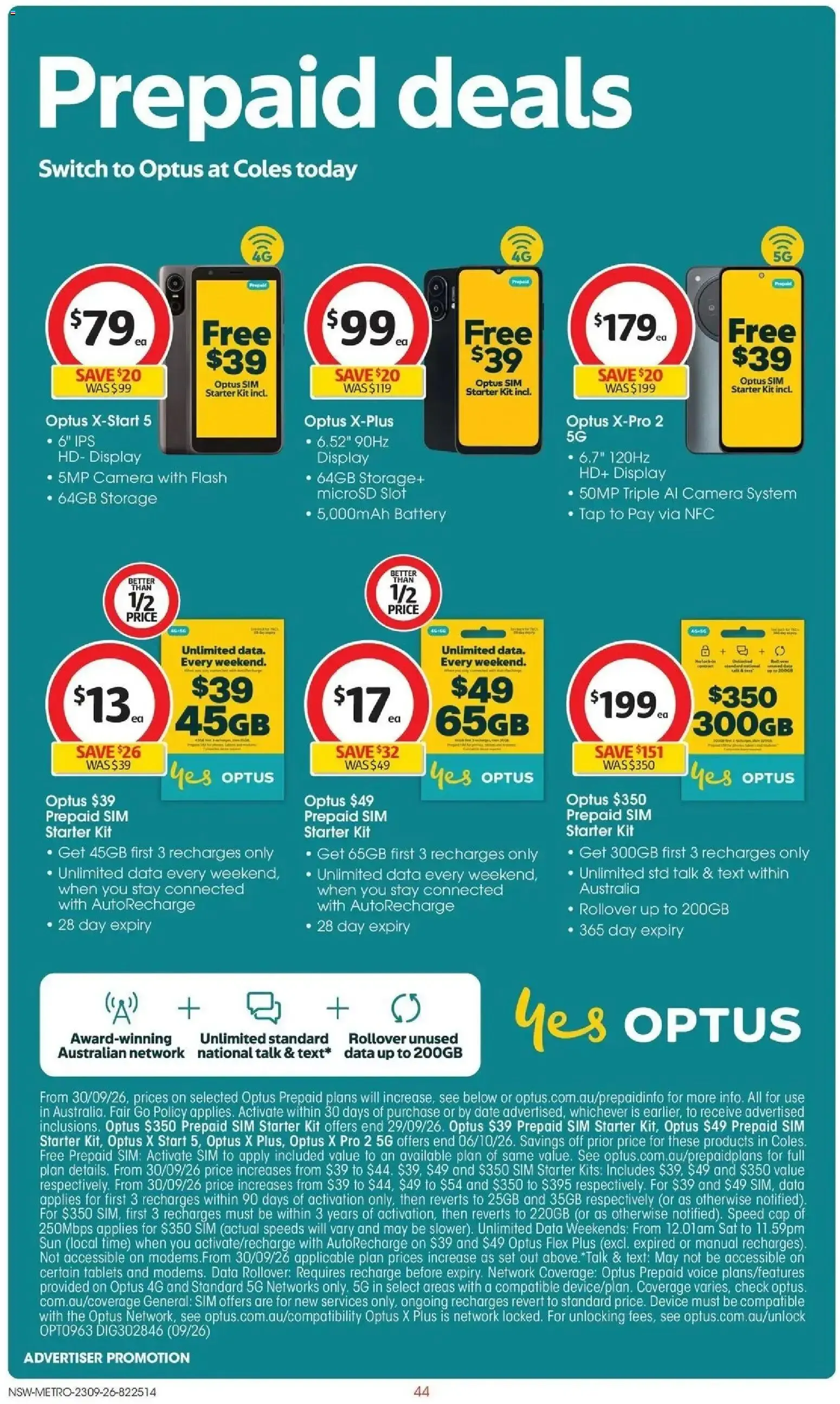 Coles catalogue valid from 23/09/2026 > Online Australia - Catalogue valid from 23 September to 29 September 2026 - page 44