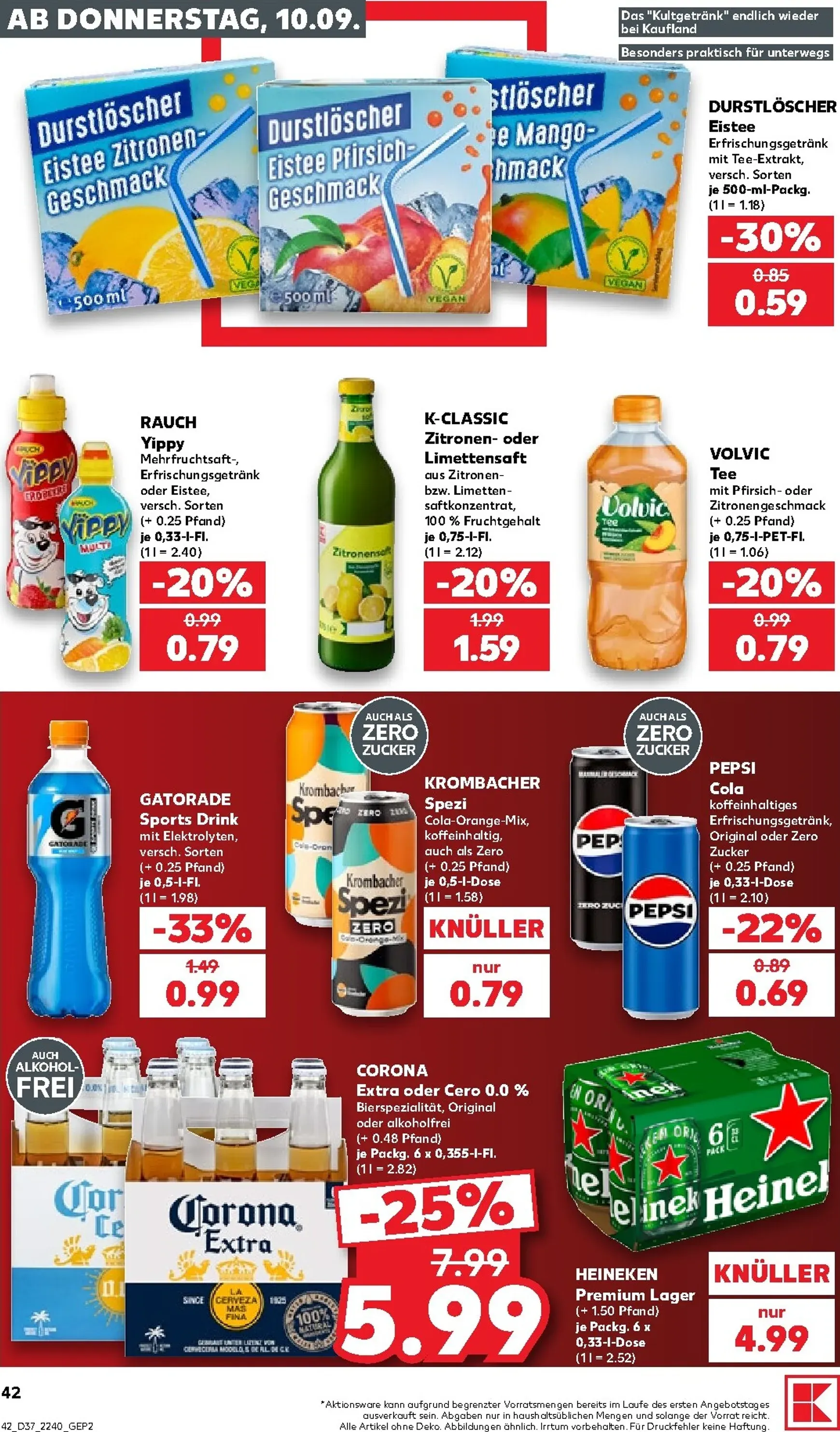 Kaufland Prospekt nächste Woche – von Donnerstag 10.09.2026 bis Mittwoch 16.09.2026 von 10. September bis 16. September 2026 - Prospekt seite 43