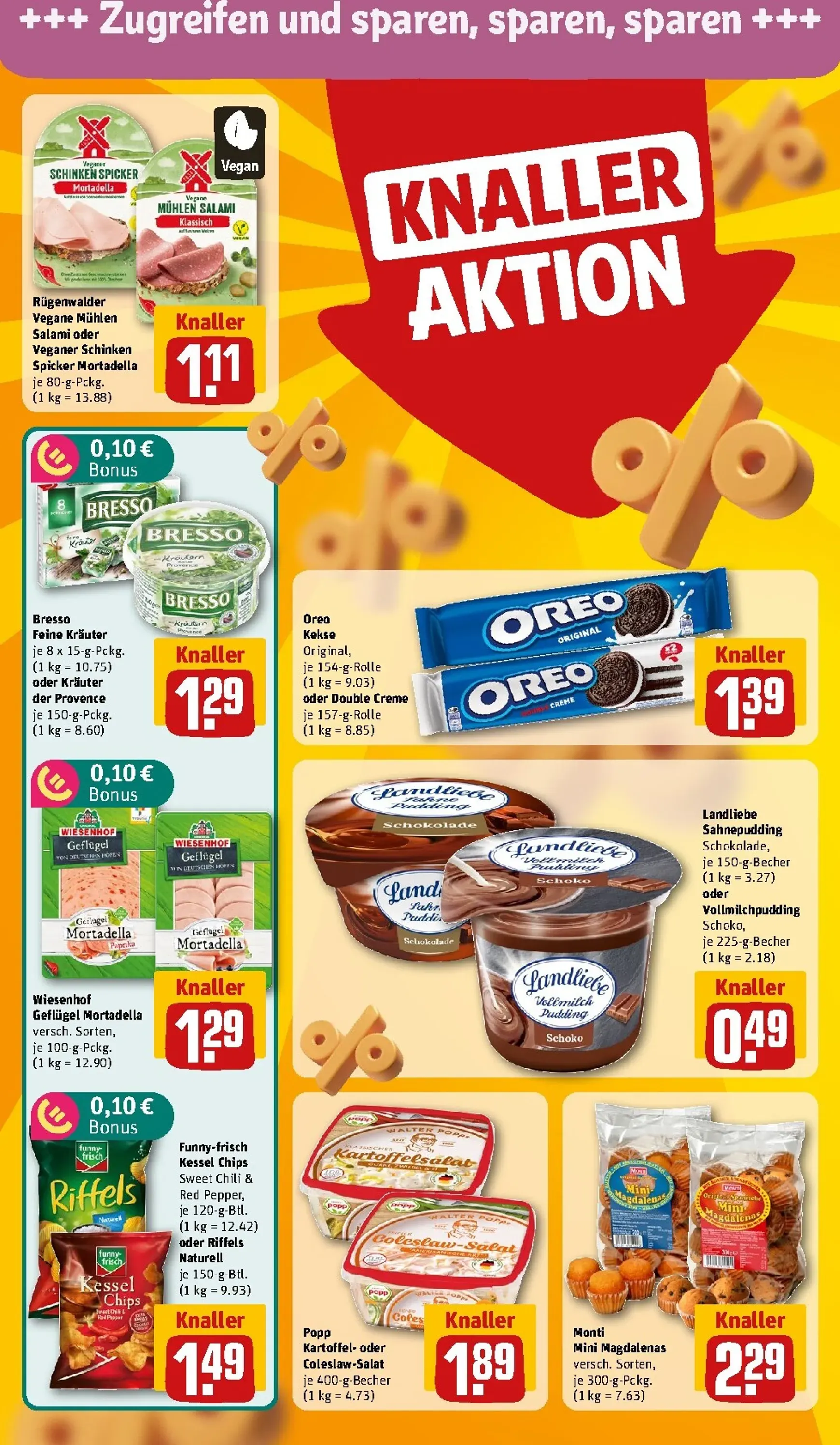 REWE Arina Fester - Jeder Tag Spartag! von 17. August bis 23. August 2026 - Prospekt seite 4