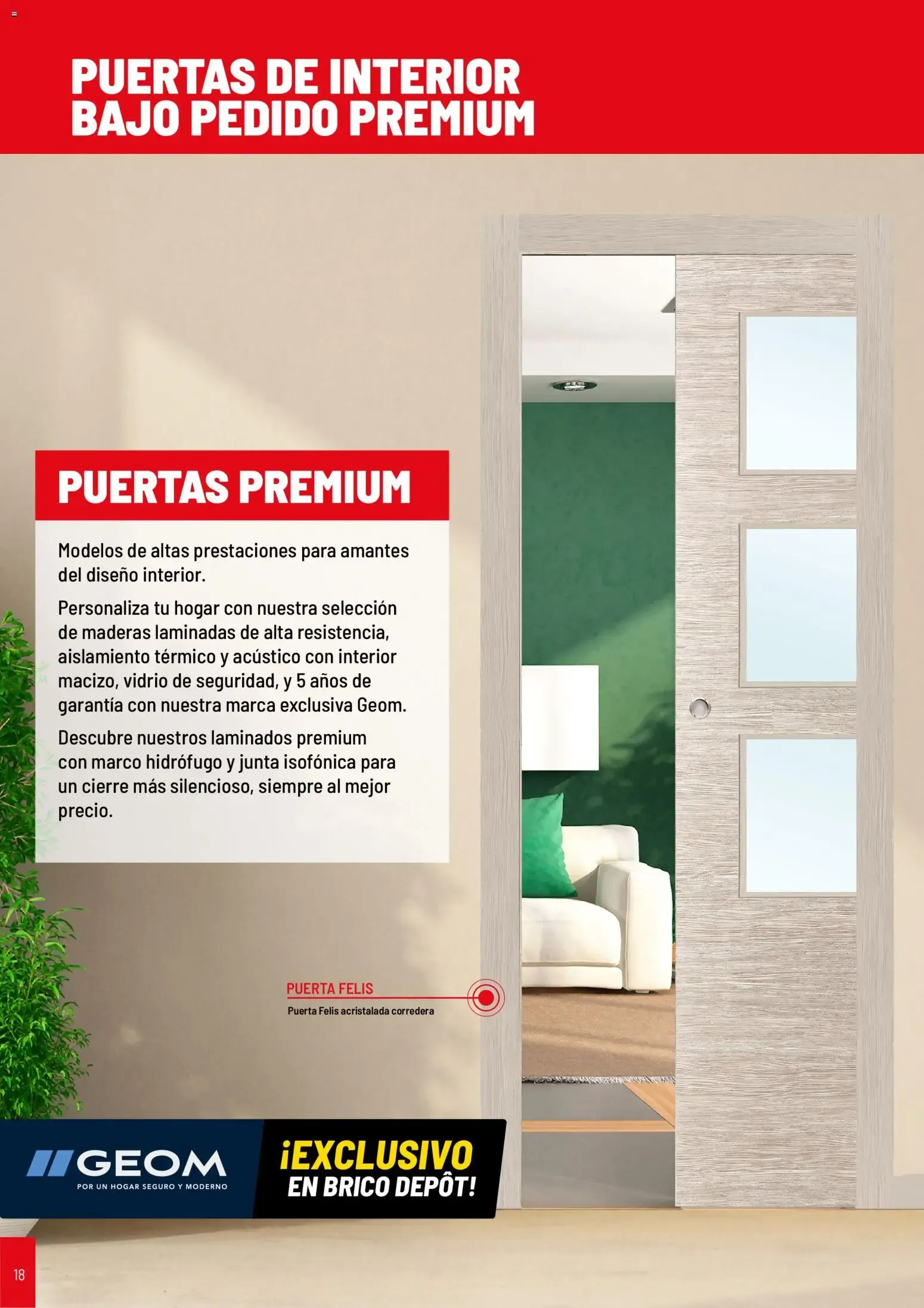 Catálogo de Brico Depôt Catálogo Puertas y Ventanas 2026 7 de octubre al 31 de diciembre 2026 - Página 18