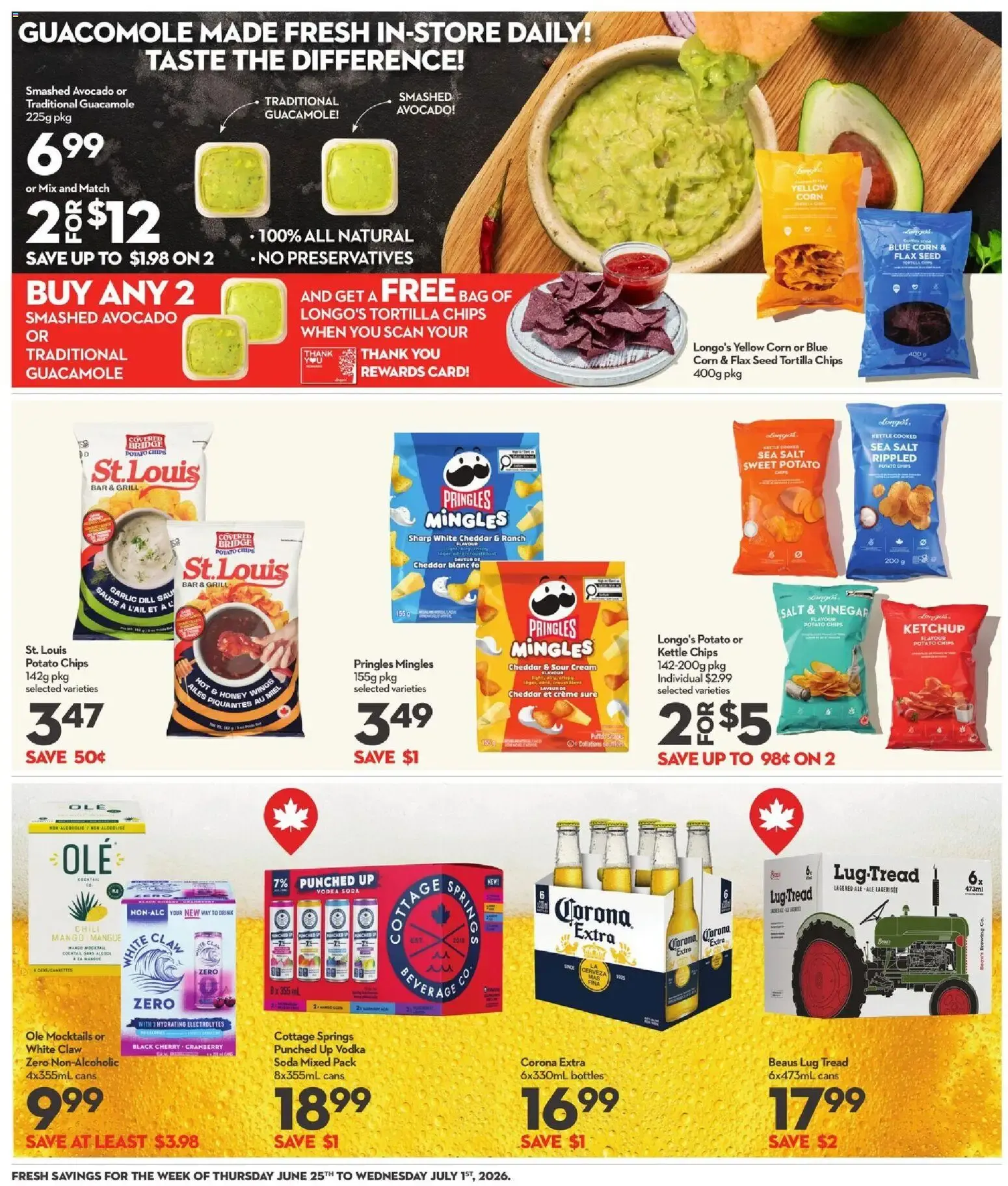 Longo's weekly flyer / circulaire from Jun 25, 2026 > weekly specials & deals from June 25 to July 1 2026 - flyer page 18