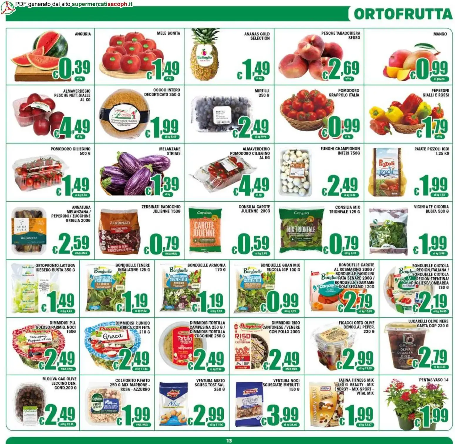 Sacoph volantino dal 01/07/2026 - online Offerte da 1 luglio a 9 luglio di 2026 - Pagina del volantino 13