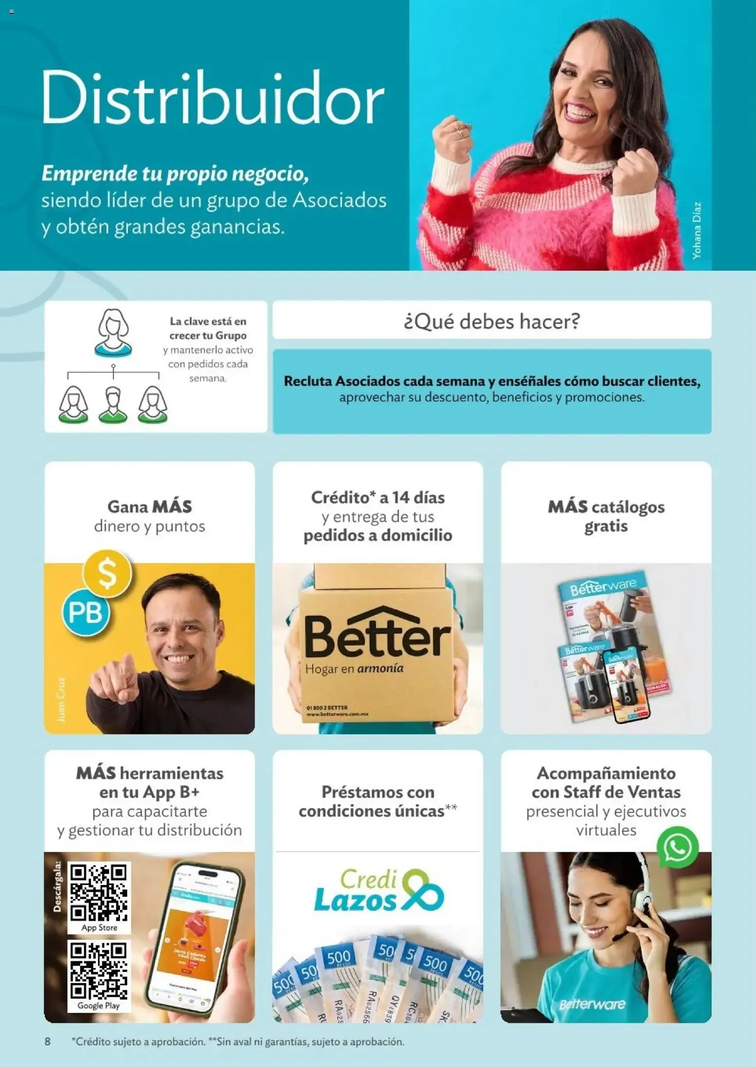 Catálogo de Betterware Programas de Oportunidades para Asociados y Distribuidores 1 de enero al 31 de agosto 2026 - Pagina 8