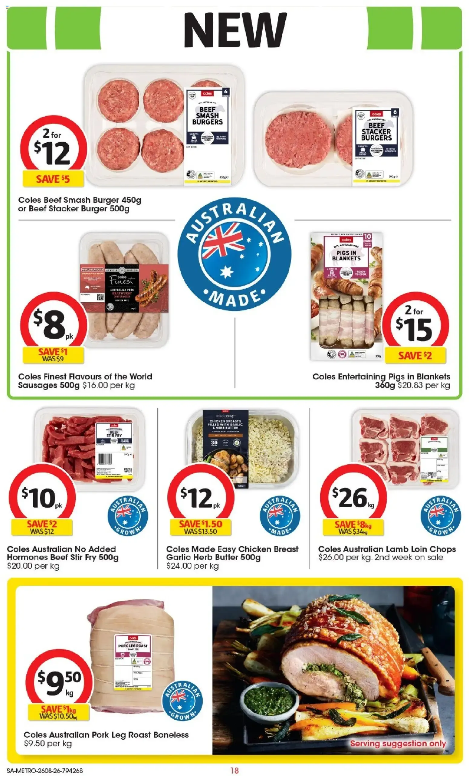 Coles catalogue valid from 26/08/2026 > Online Australia - Catalogue valid from 26 August to 1 September 2026 - page 18
