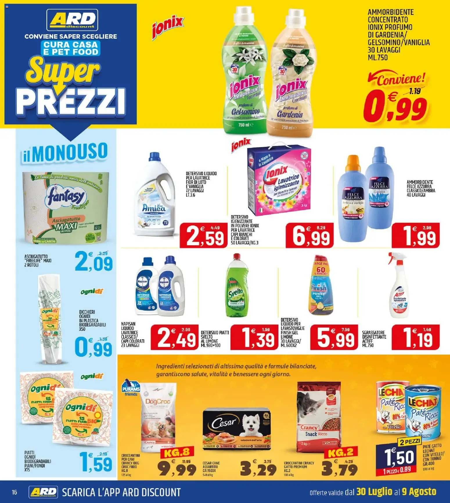 Nuovo ARD Discount volantino dal 30/07/2026 > offerte anteprima 🛍️ da 30 luglio a 9 agosto di 2026 - Pagina del volantino 16