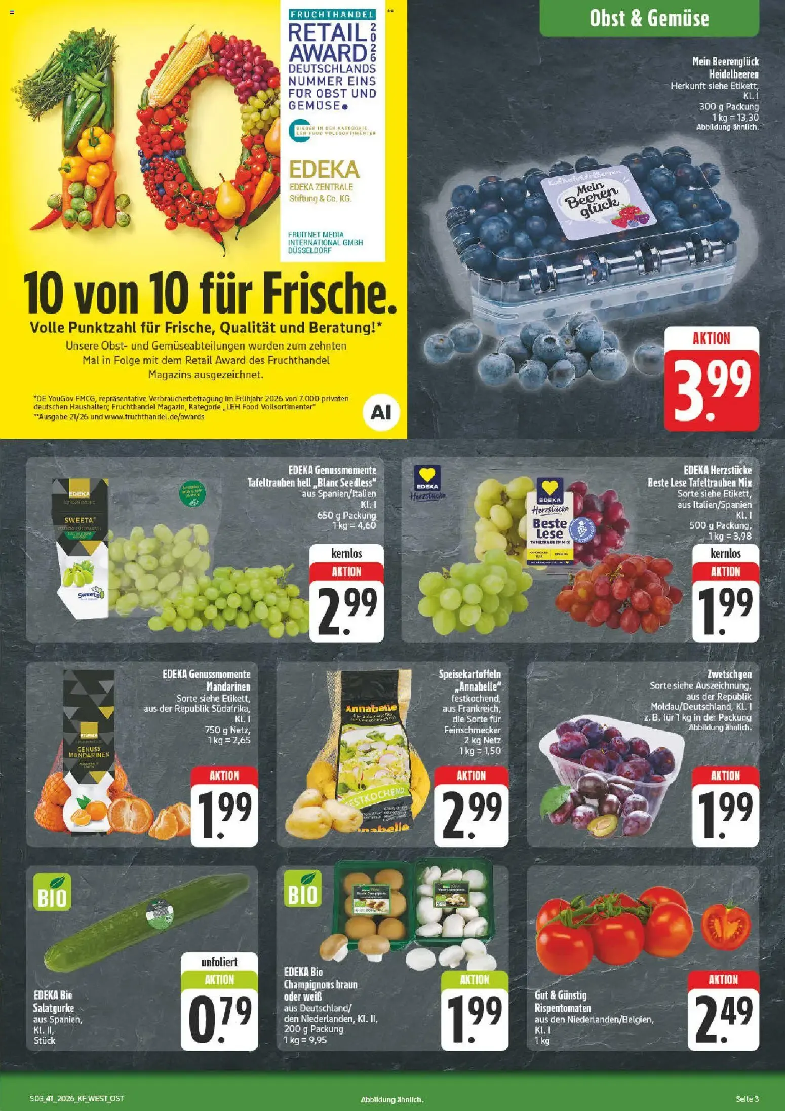nah & gut Prospekt (ab 05.10.2026) zum Blättern von 5. Oktober bis 10. Oktober 2026 - Prospekt seite 3